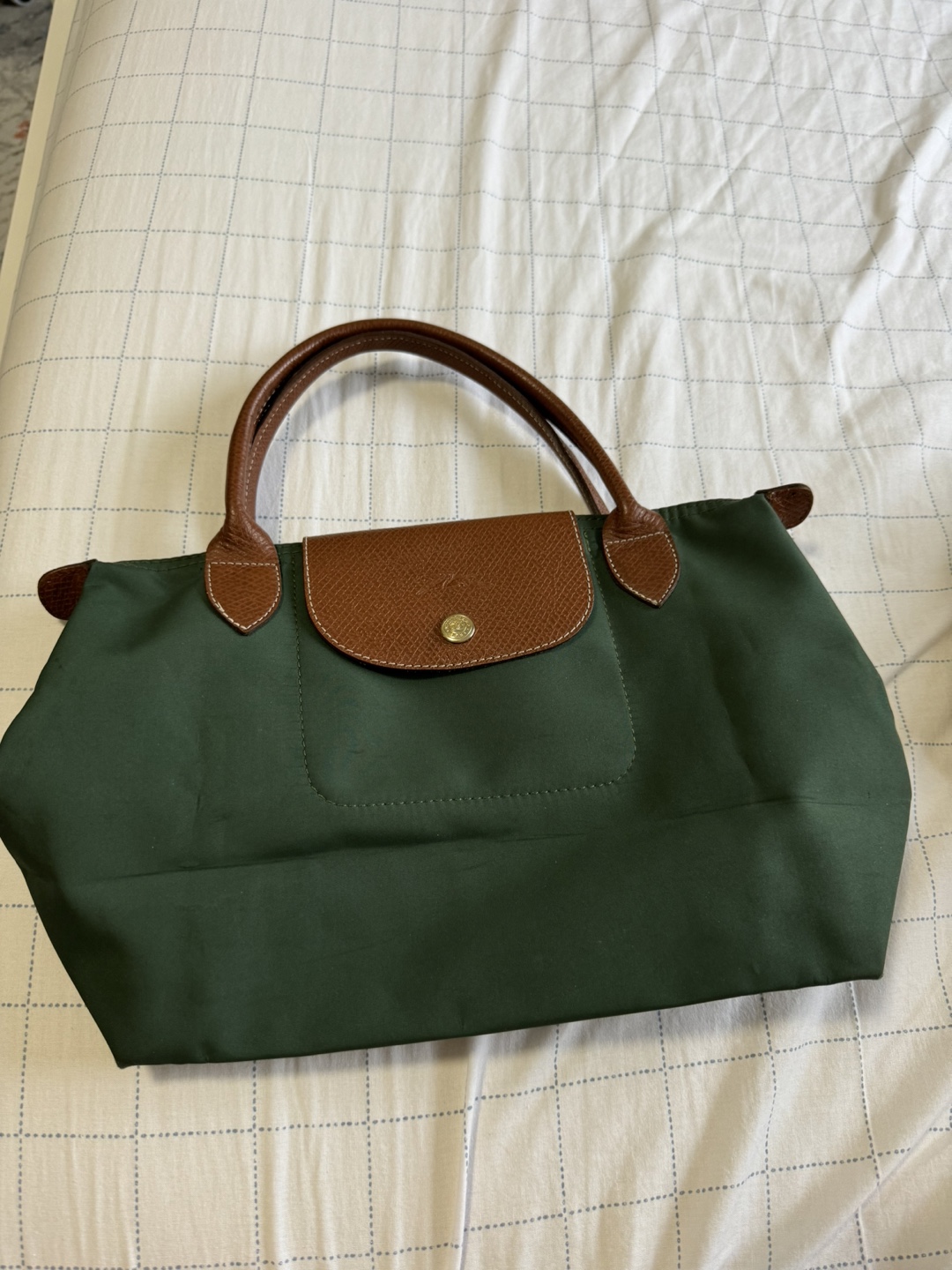 Longchamp Le Pliage Green Handbag - photo 4