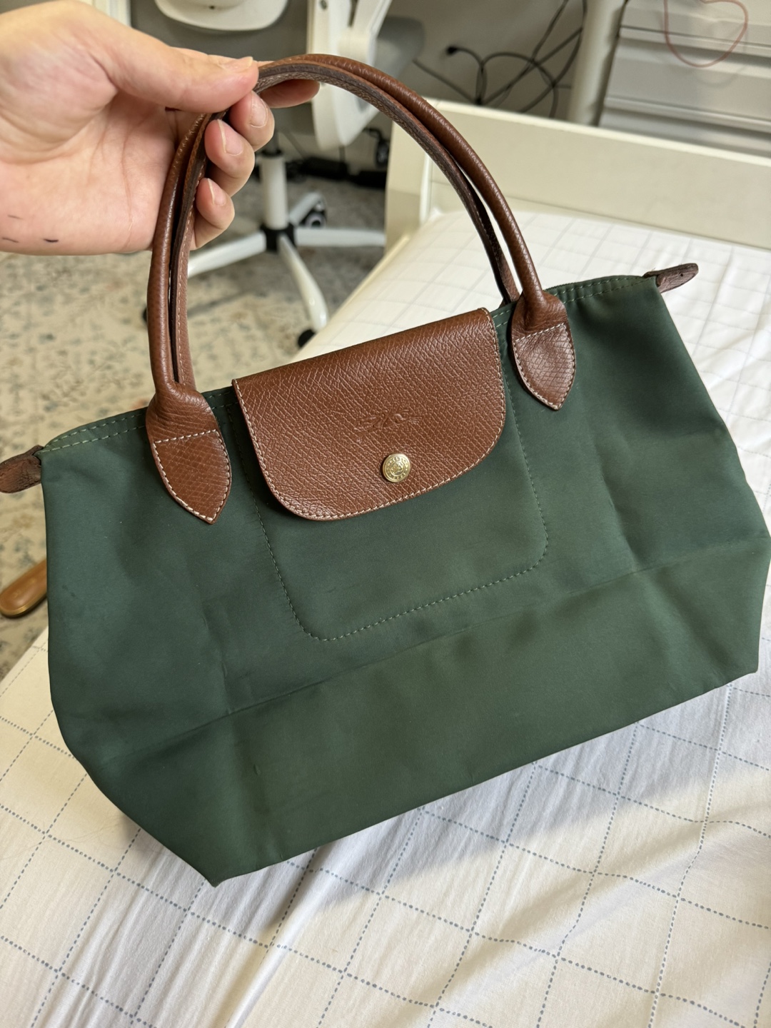 Longchamp Le Pliage Green Handbag - photo 2