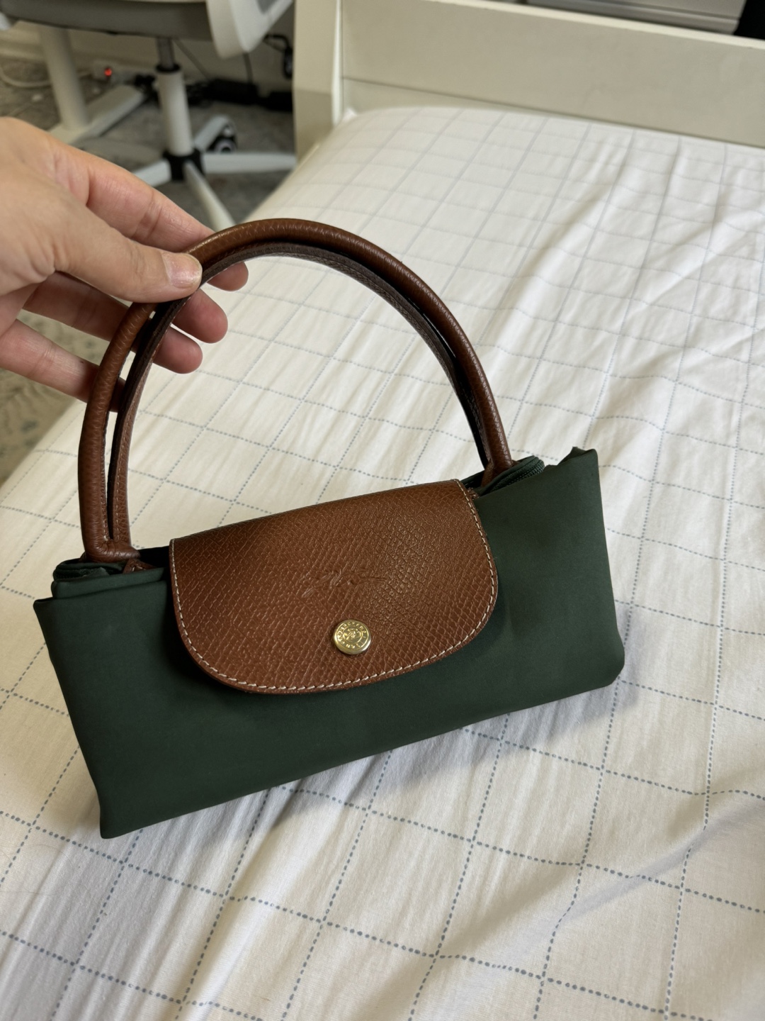 Longchamp Le Pliage Green Handbag - photo 5
