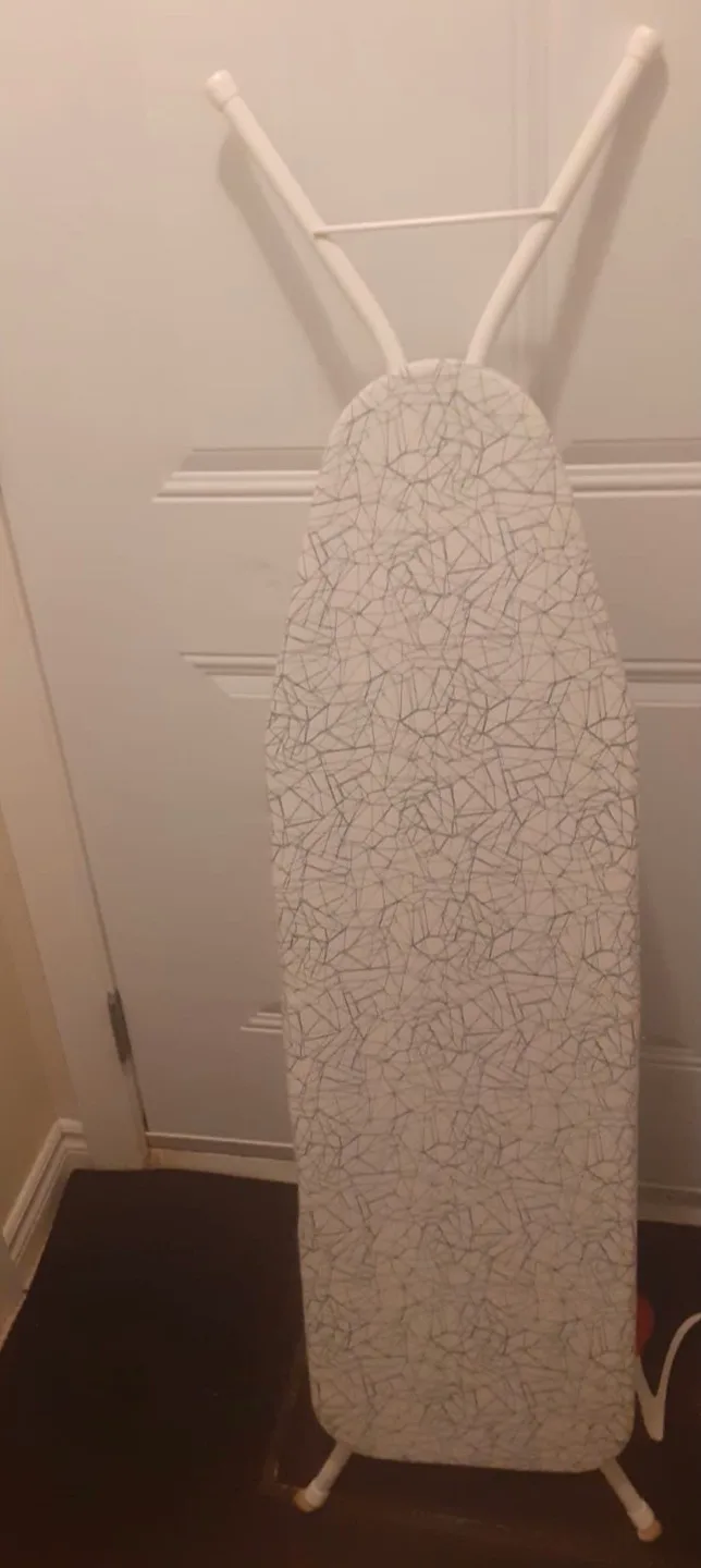 White Ironing Board with Craquelure Pattern thumbnail