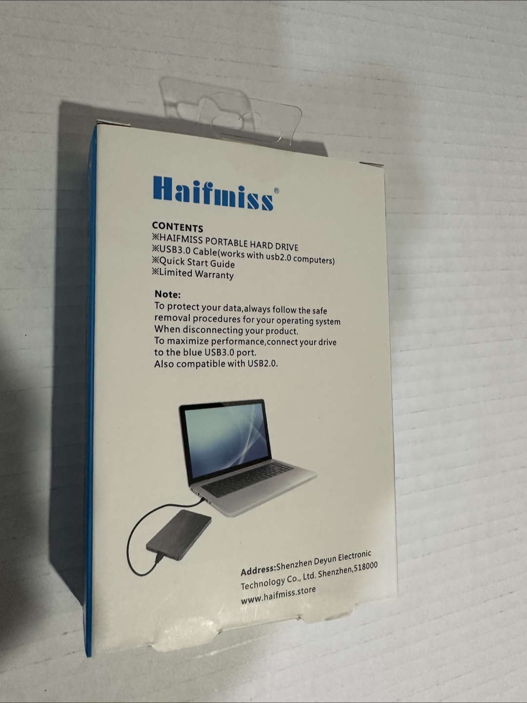 1TB Haifuss Portable External Hard Drive - photo 2