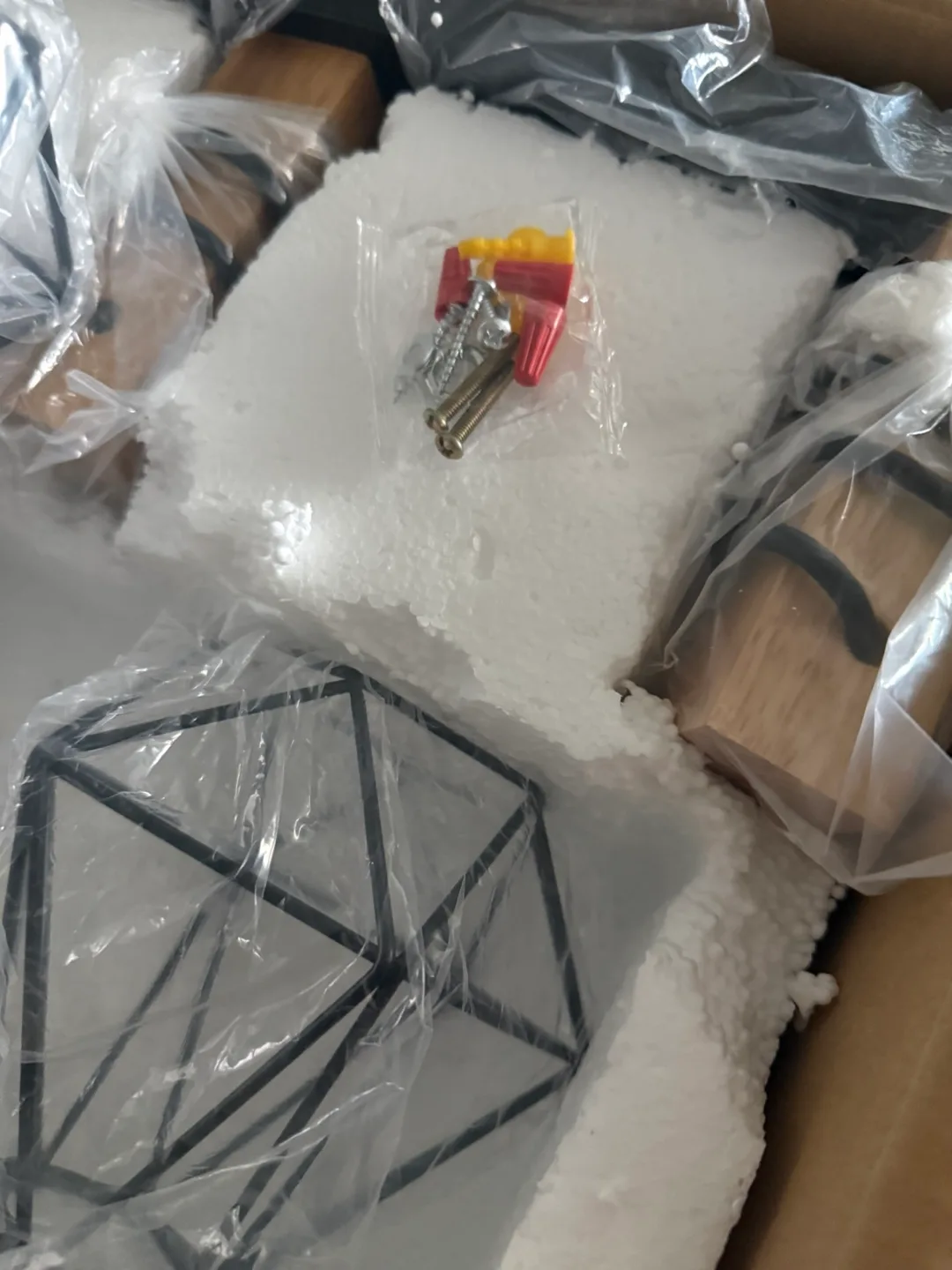 3-Light Wood and Metal Pendant Light Fixture for bathroom image indicator(6)