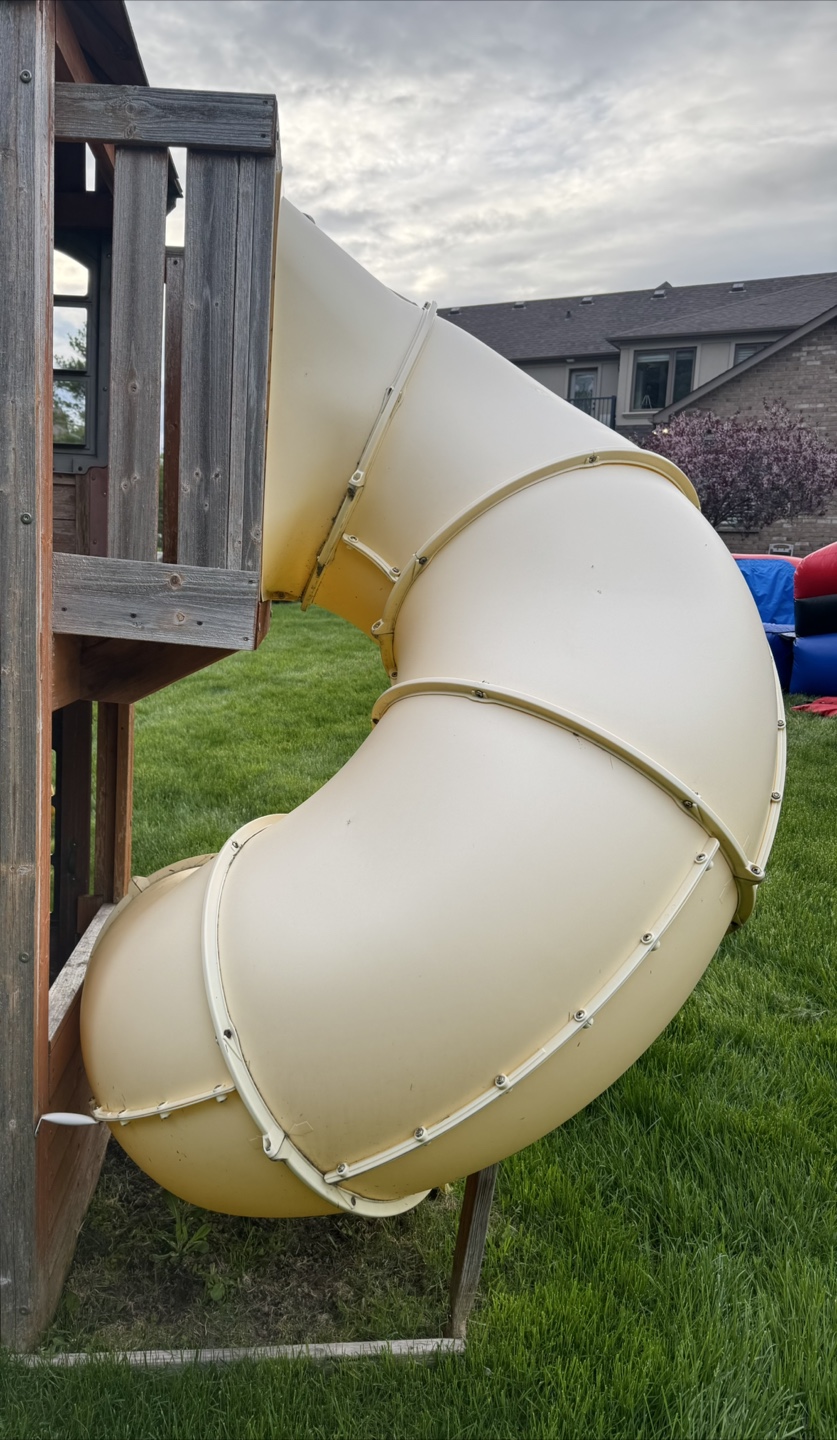 Used Kid's Playground Spiral Slide - photo 2