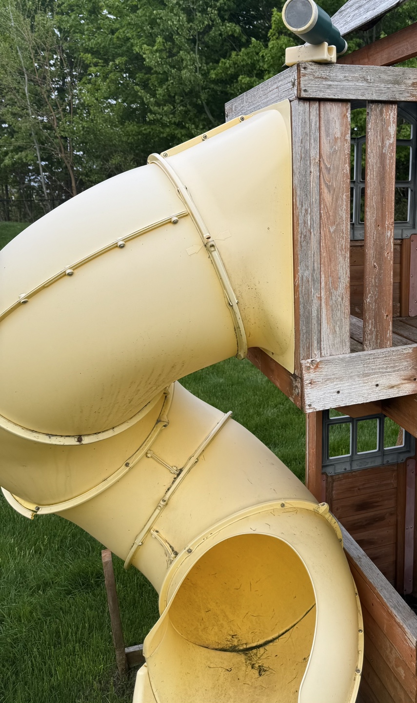 Used Kid's Playground Spiral Slide