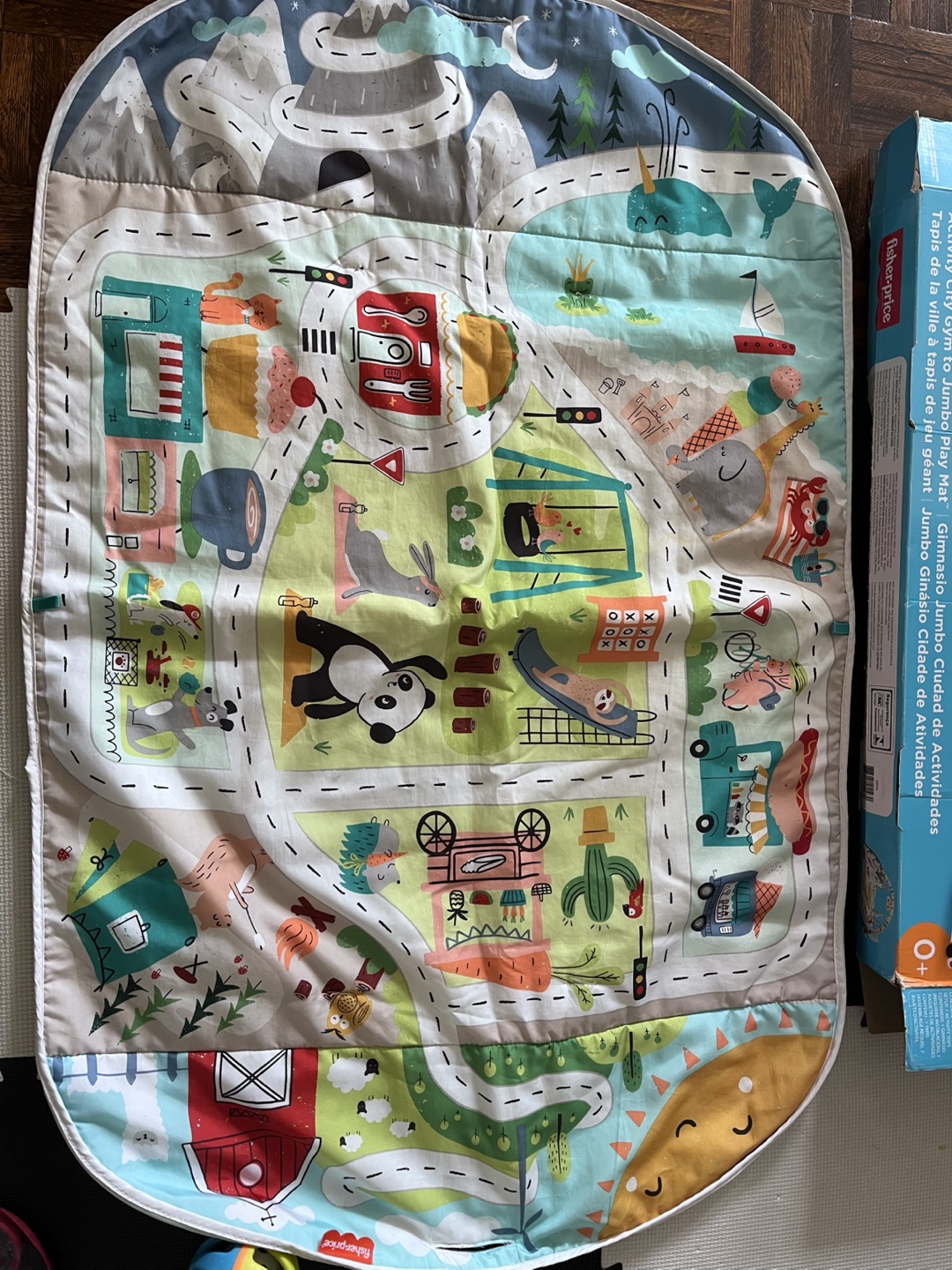 Fisher-Price Activity City Gym Jumbo Play Mat - photo 5
