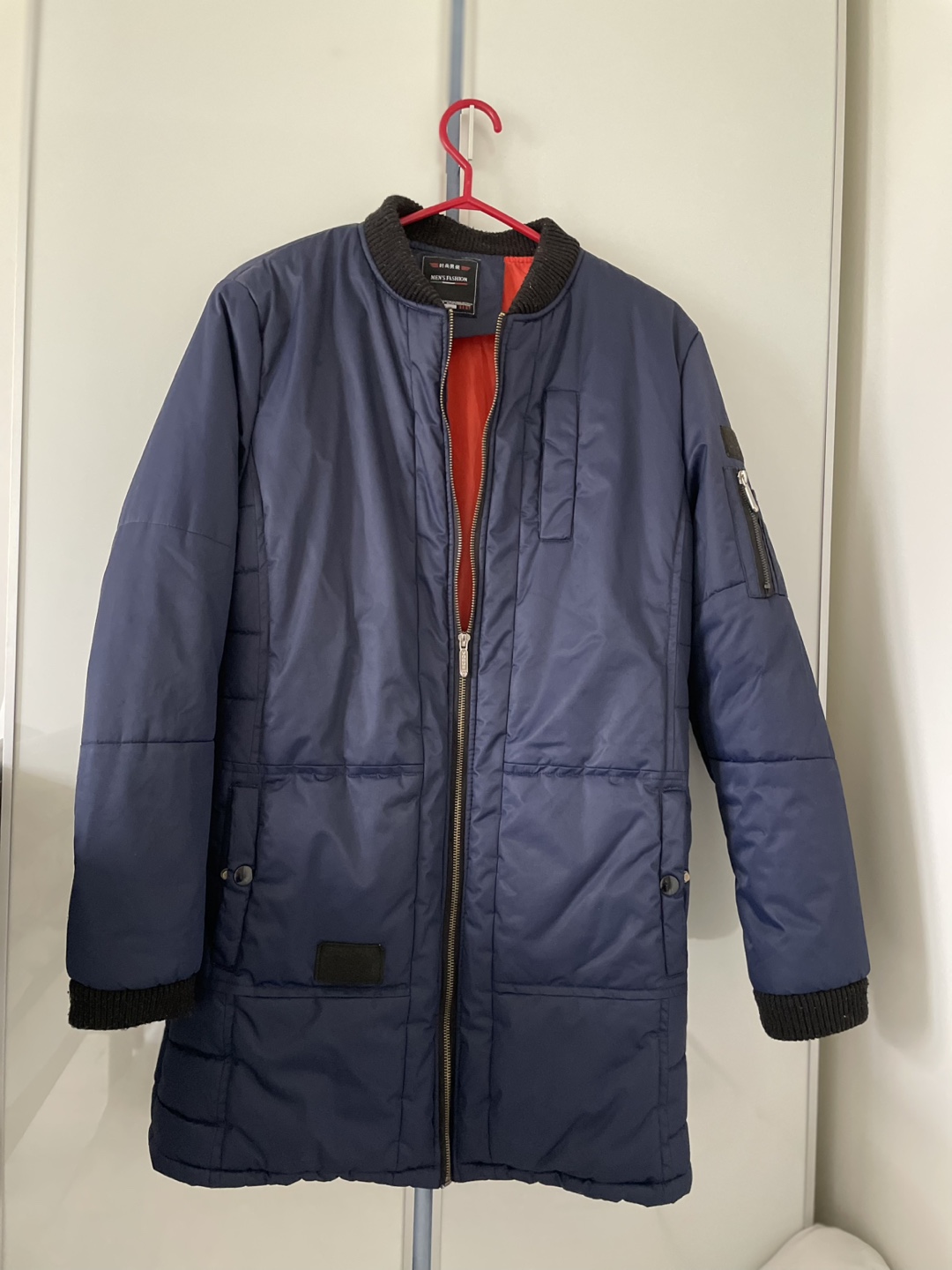 Navy Blue Puffer Jacket - Size 14 - photo 2