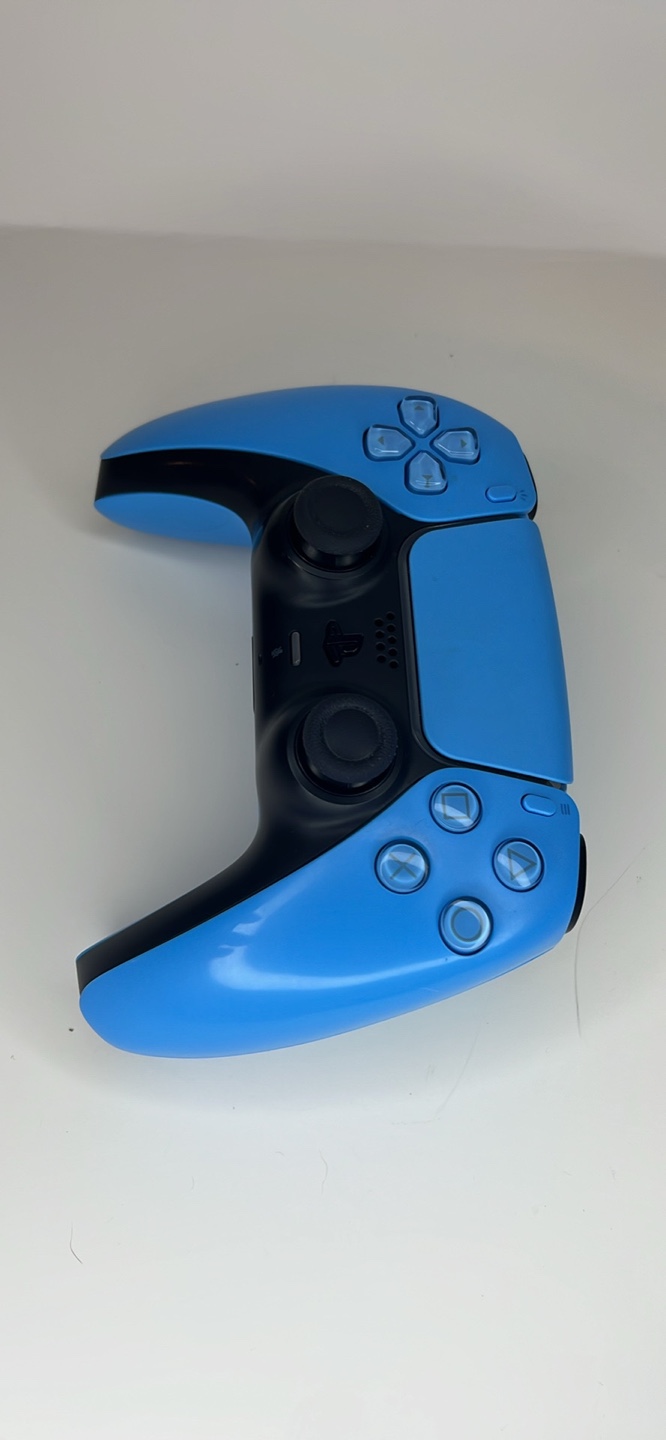 Starlight Blue PS5 Controller Tested and Working No Stick Drift - photo 4