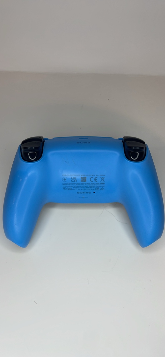 Starlight Blue PS5 Controller Tested and Working No Stick Drift - photo 2