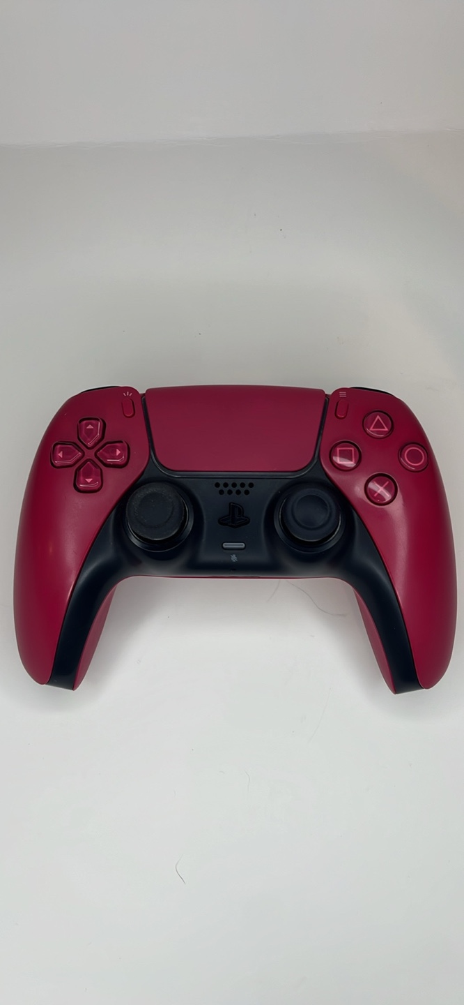 Crimson Red PS5 Controller Tested and Working No Stick Drift
