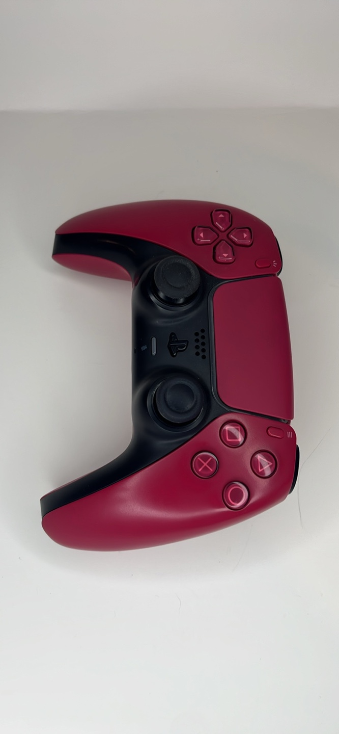Crimson Red PS5 Controller Tested and Working No Stick Drift - photo 4