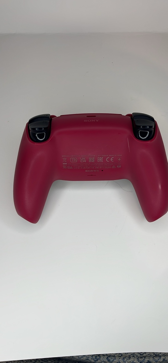 Crimson Red PS5 Controller Tested and Working No Stick Drift - photo 2