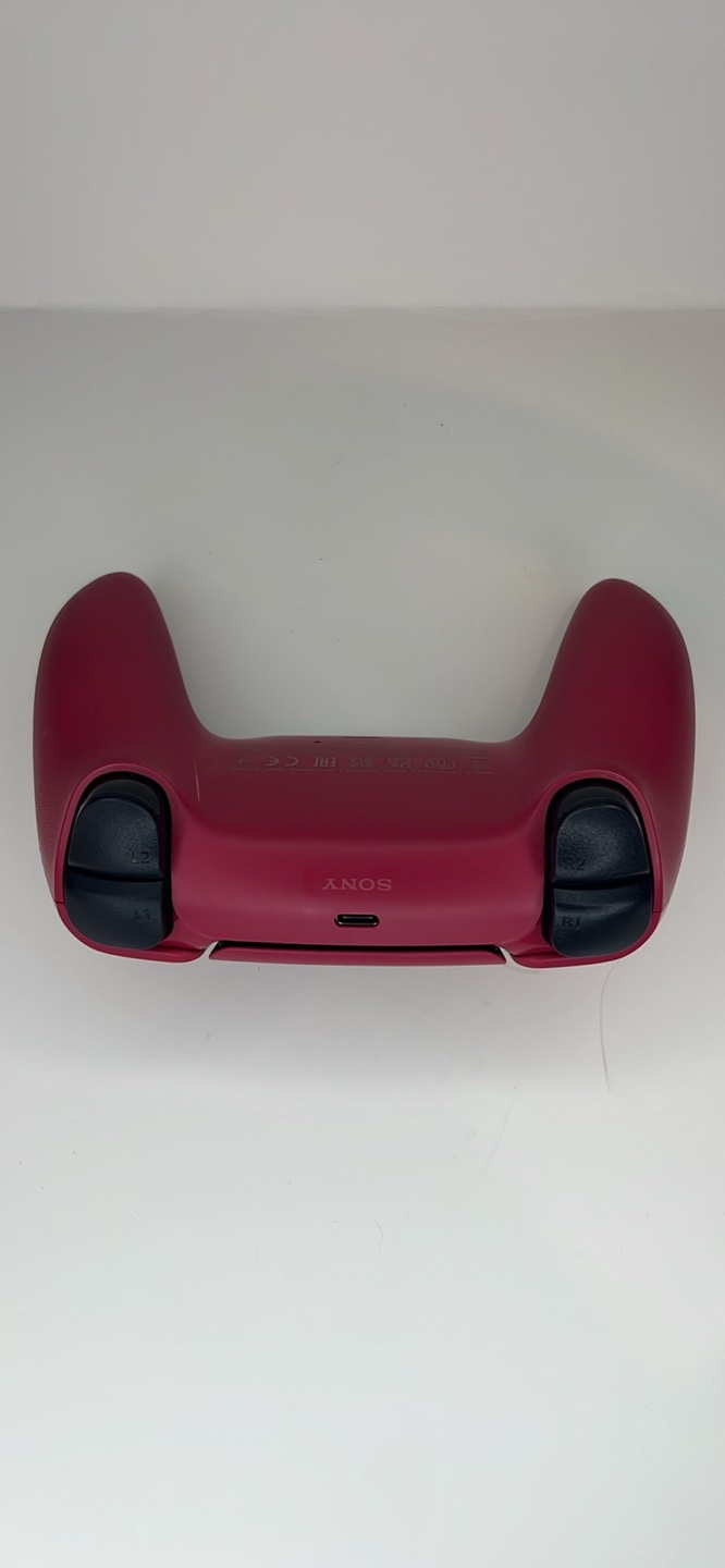 Crimson Red PS5 Controller Tested and Working No Stick Drift - photo 3