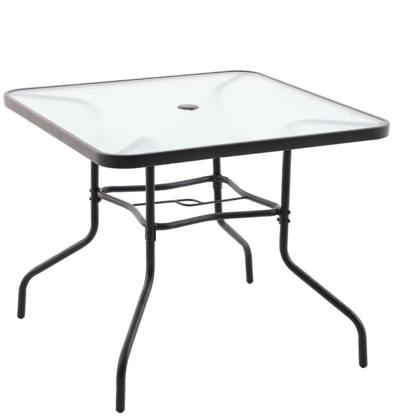 5-Piece Outdoor Patio Set we table and Folding Chairs