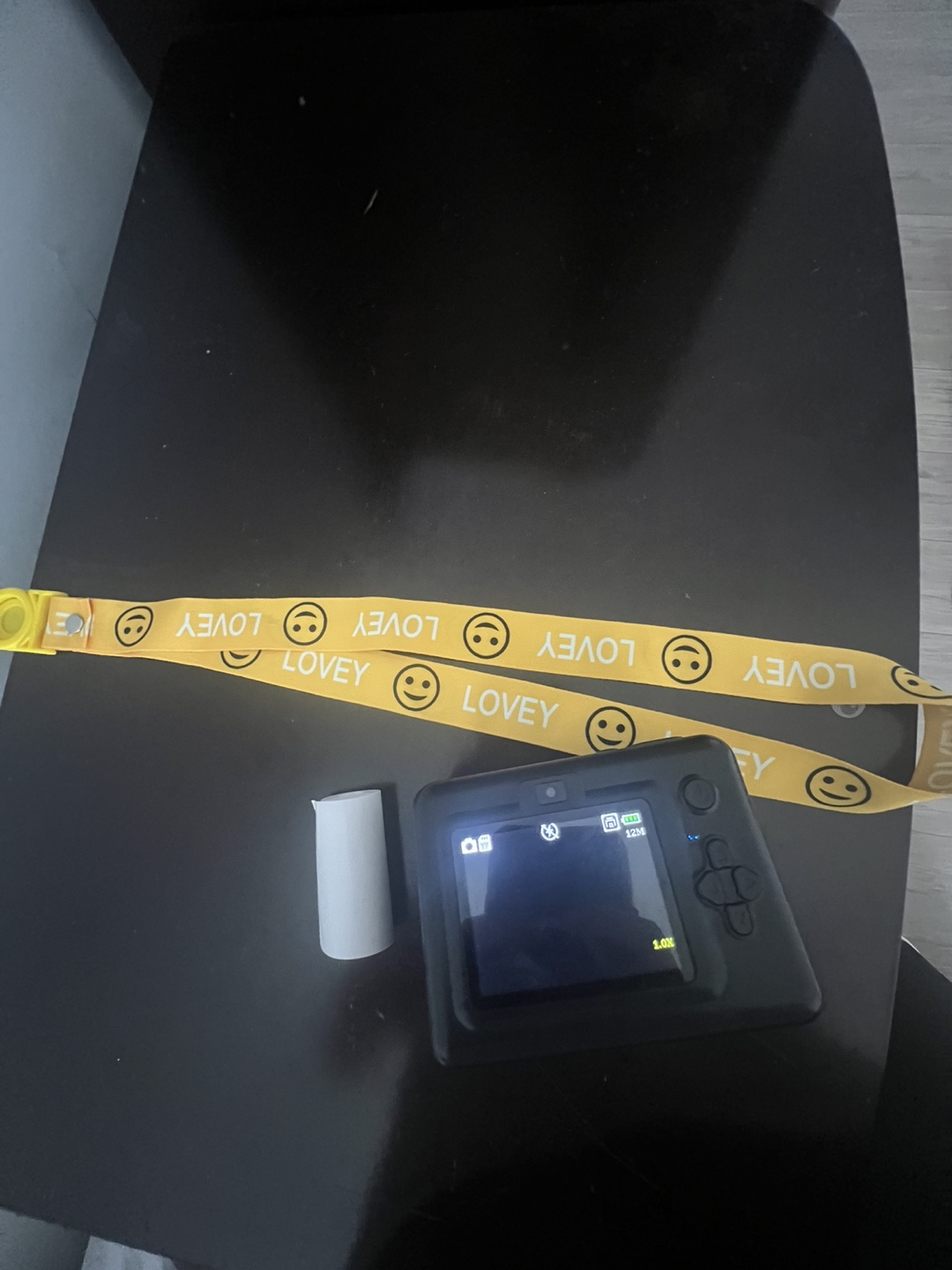 Instax Mini Camera with Rainbow Case & Lanyard - photo 2