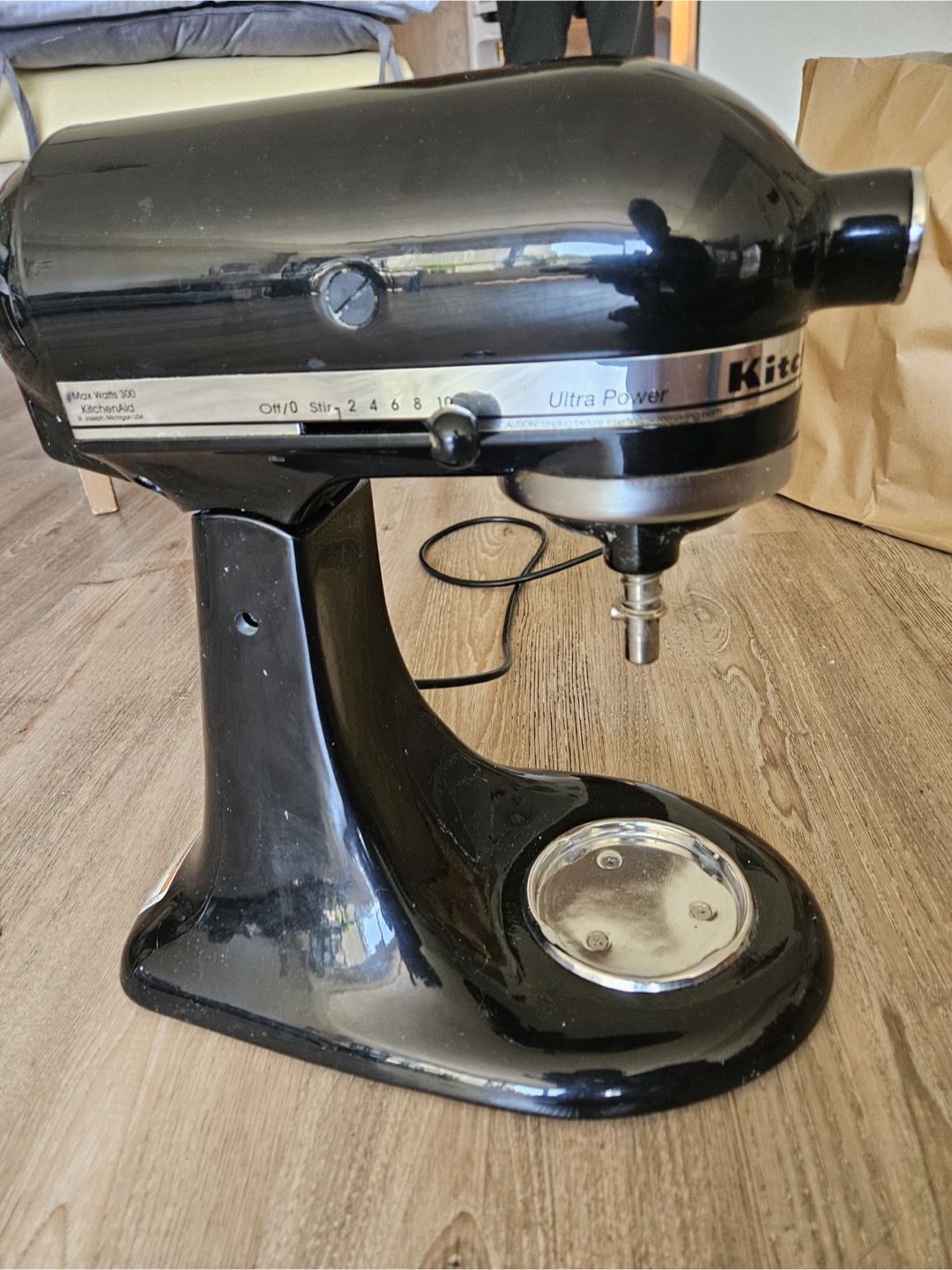 KitchenAid Ultra Power Stand Mixer - Black - photo 3