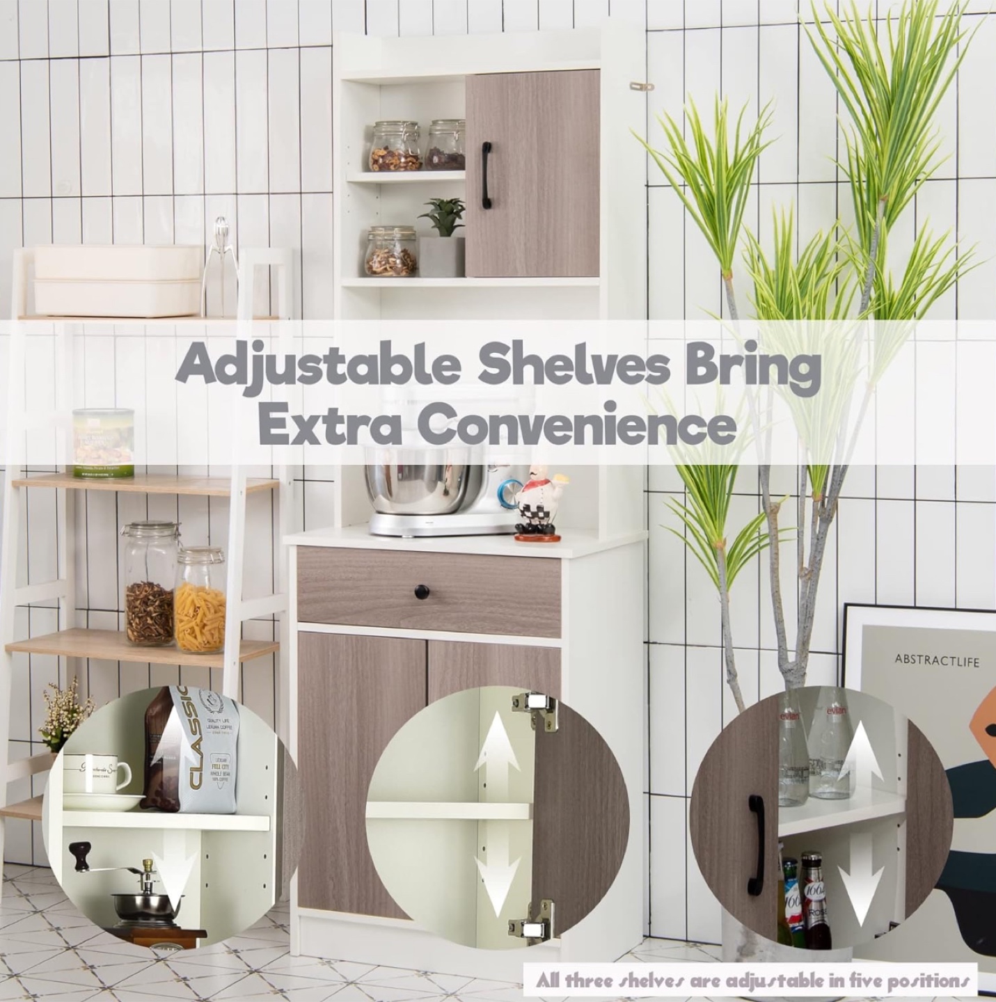 Storage Cabinet with Adjustable Shelves - photo 4