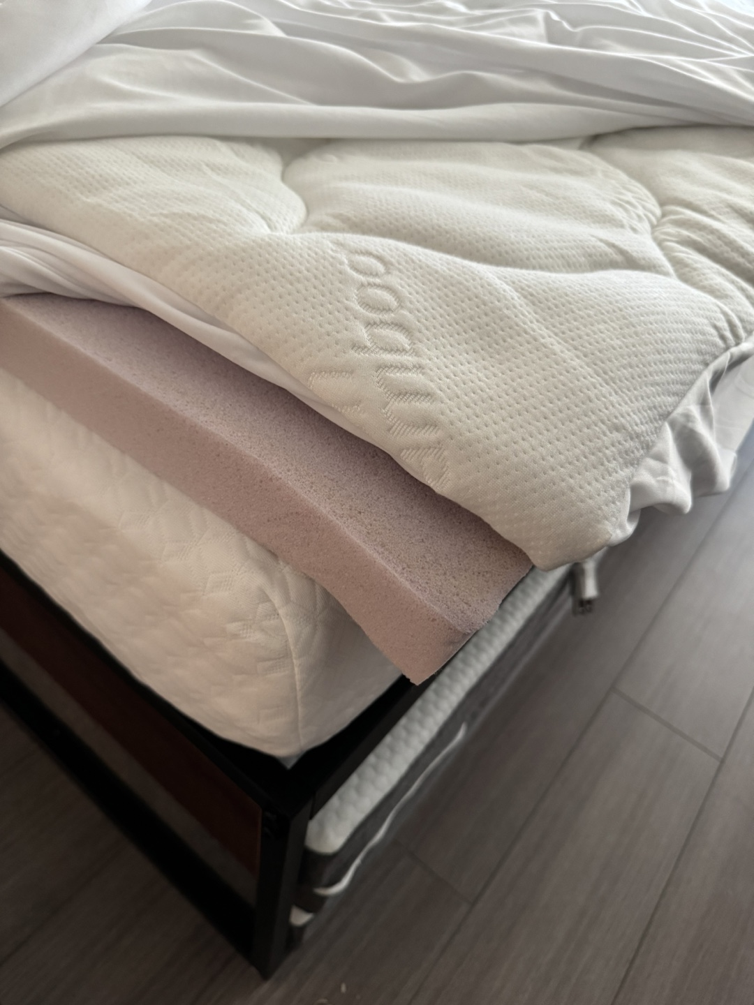 Twin Bed Frame with Mattress - photo 2