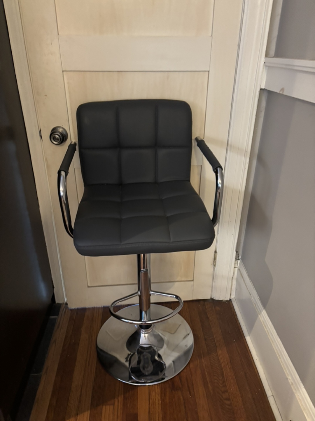 Three Leons Kane Bar Height Stools - Black - photo 3