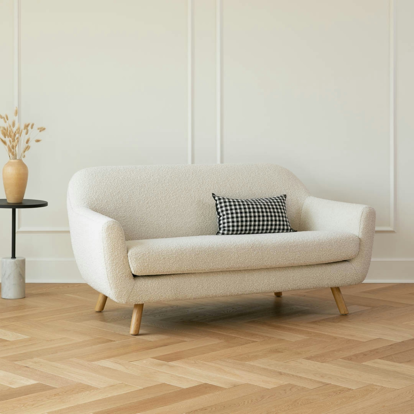Article Gabriola 64” Loveseat - Ivory Boucle