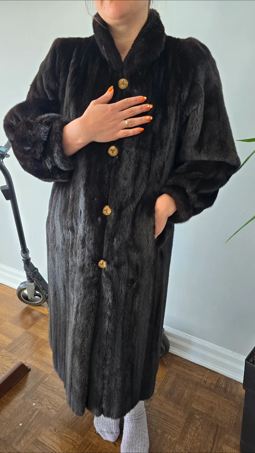 Vintage Alaska Furs Mink Fur Coat thumbnail