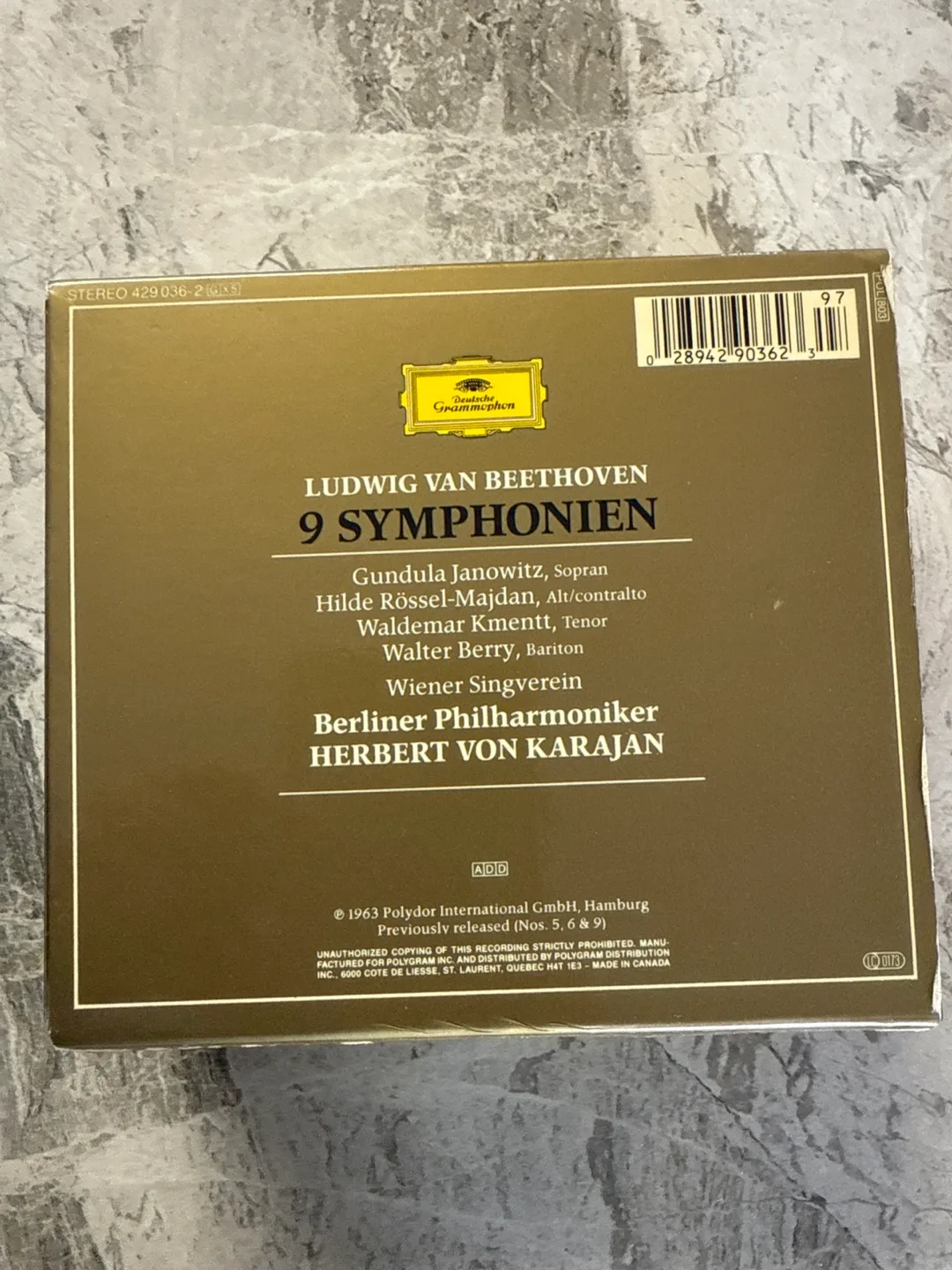 Beethoven's 9 Symphonien 1961 thumbnail