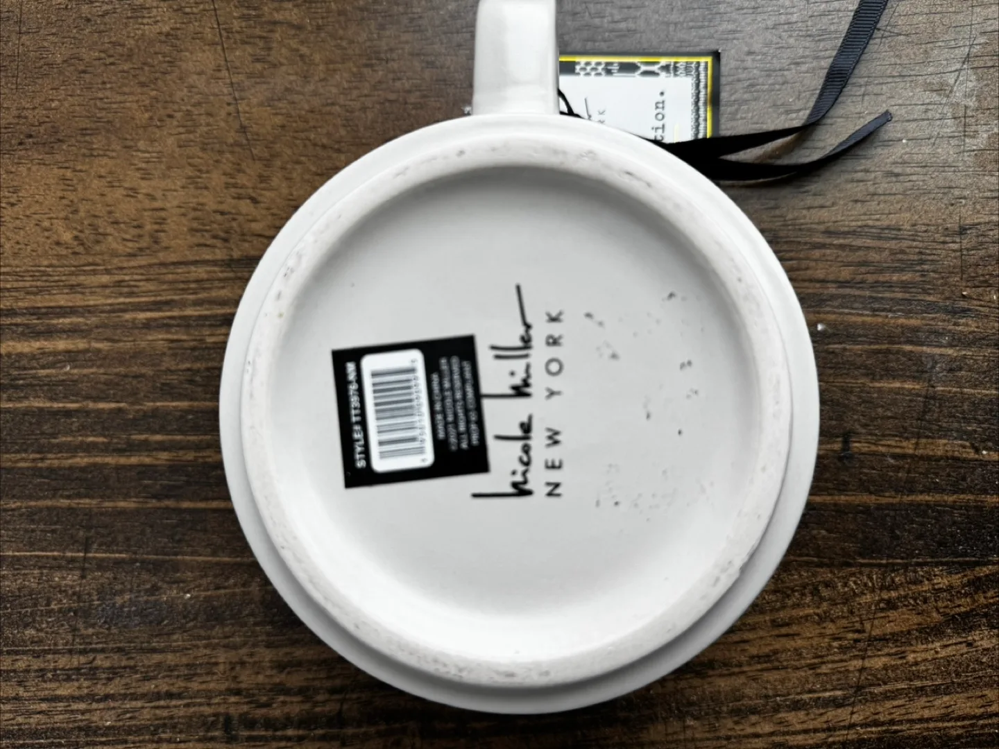 New Nichole Miller New York Matte Collection Faith Mug image indicator(3)