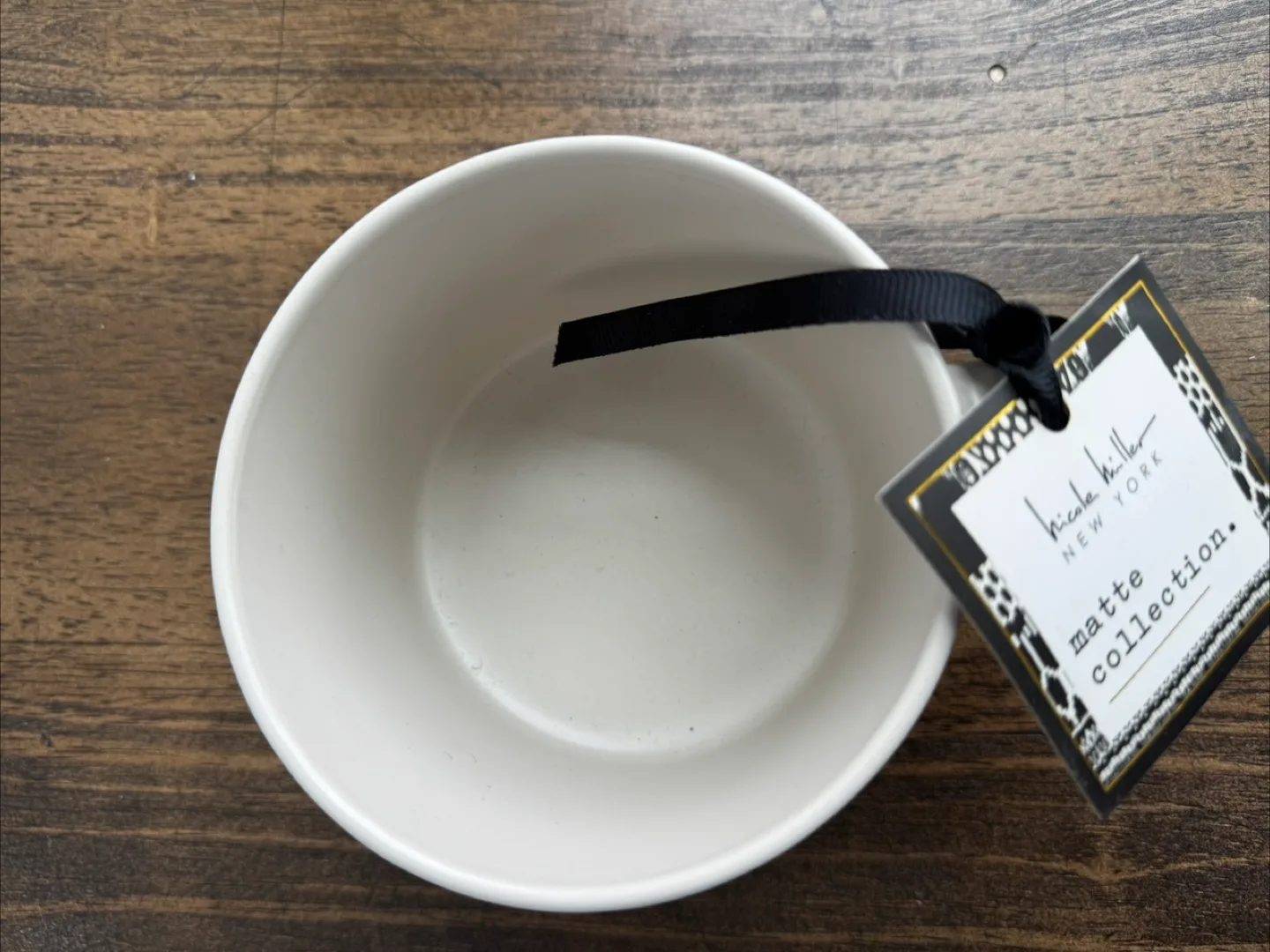 New Nichole Miller New York Matte Collection Faith Mug image indicator(2)