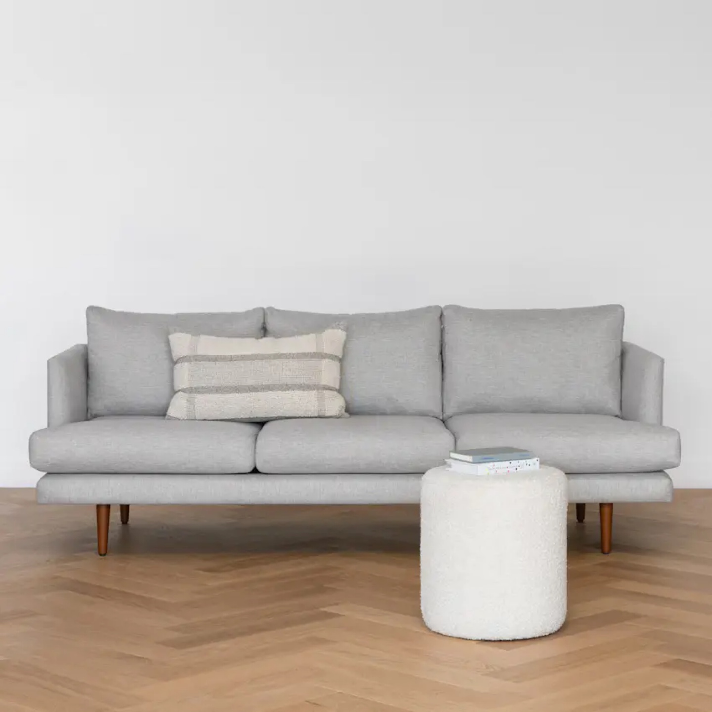 Article Burrard seasalt grey couch with ottoman - photo 2