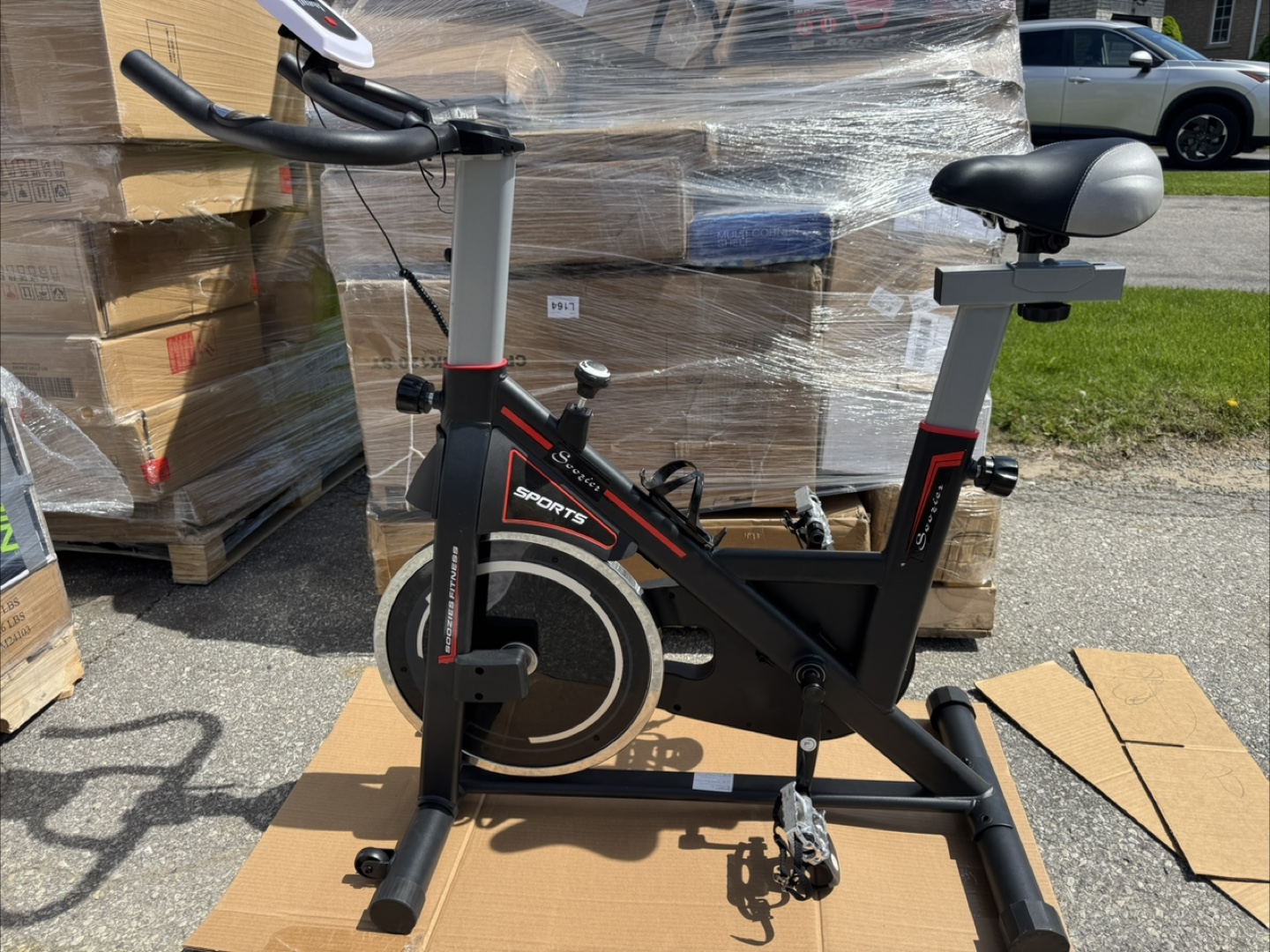 SOOZIER UPRIGHT STATIONARY EXERCISE BIKE