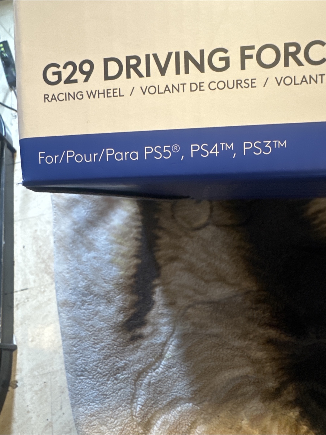 Logitech G29 Driving Force Racing Wheel for PlayStation - photo 2