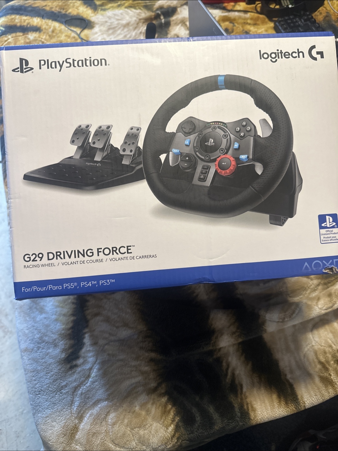 Logitech G29 Driving Force Racing Wheel for PlayStation