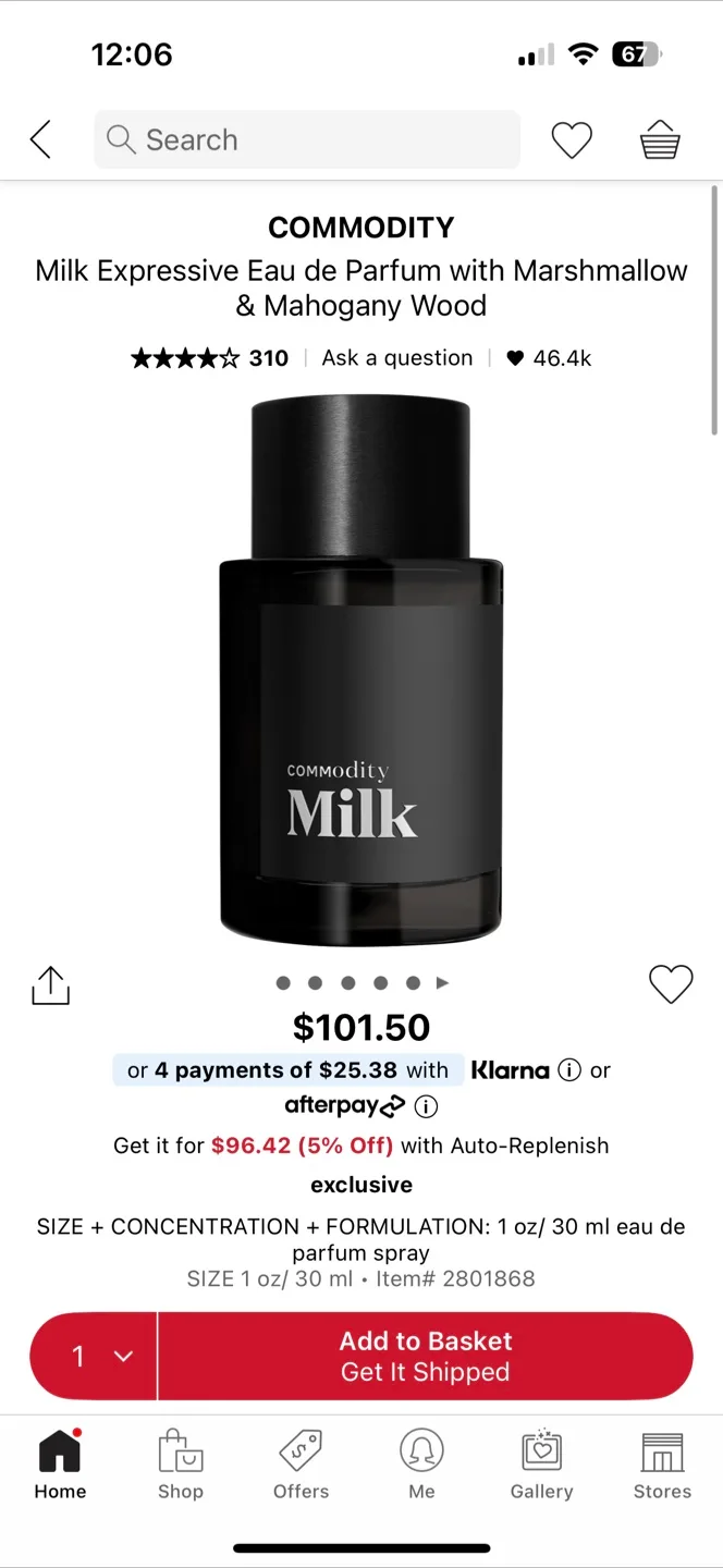 Commodity Milk Expressive EDP 30ml image indicator(2)