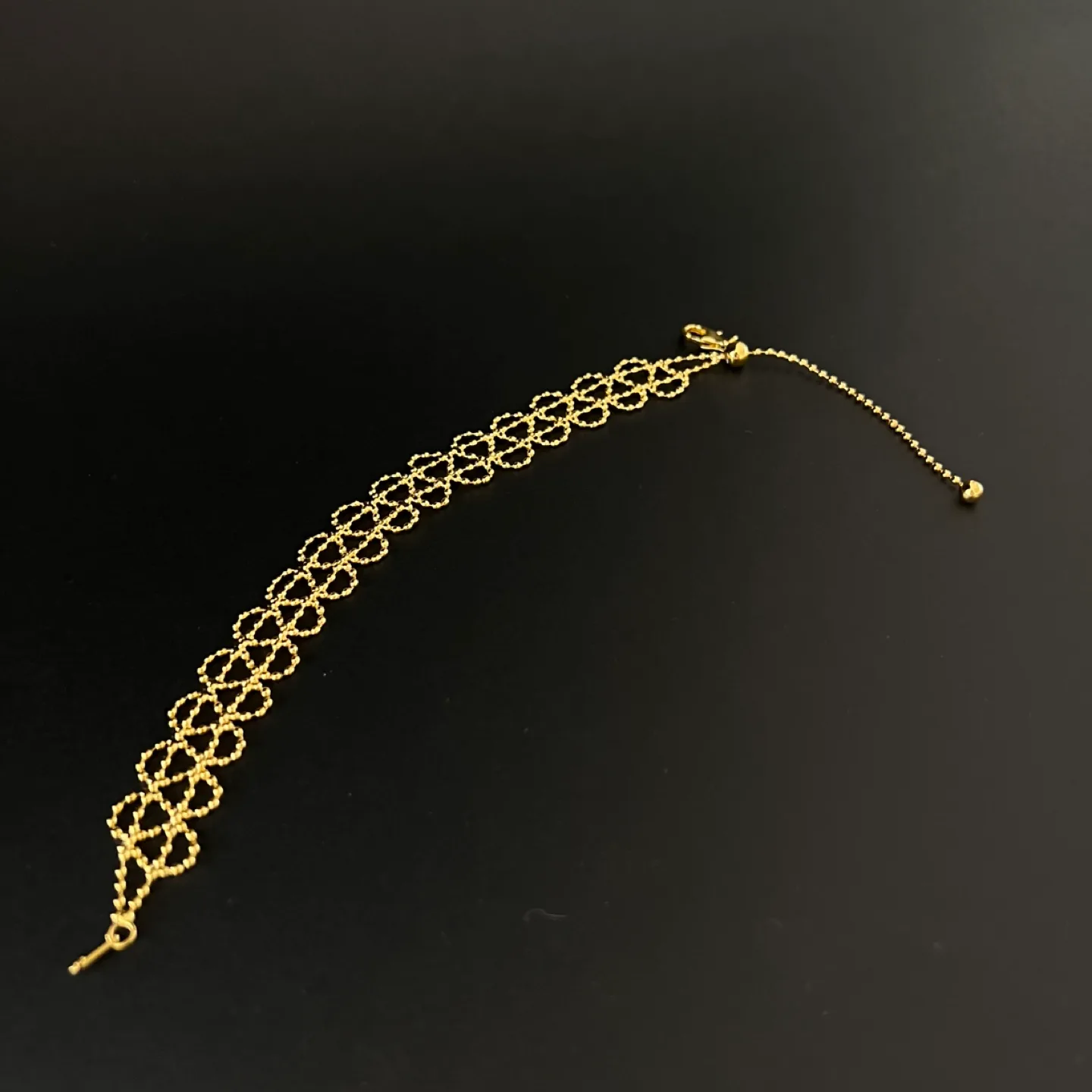 Lace Style Brass Bracelet image indicator(3)