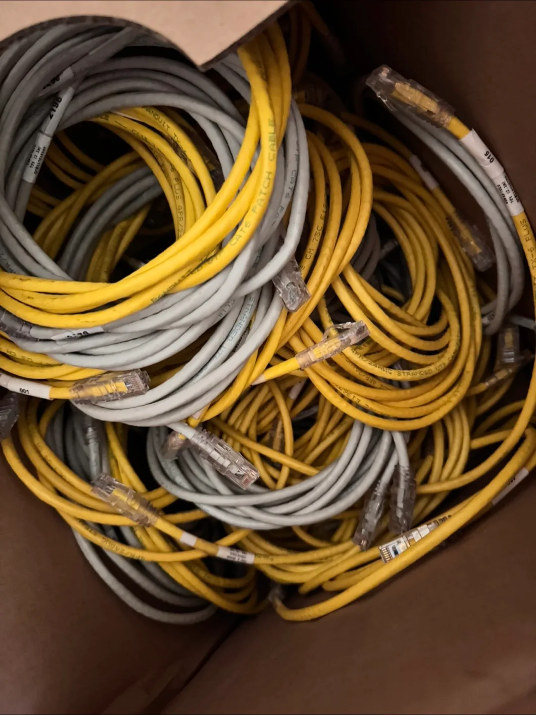 Bulk Lot of Cat6 Ethernet Cables - 7ft (2.1m) image indicator(3)