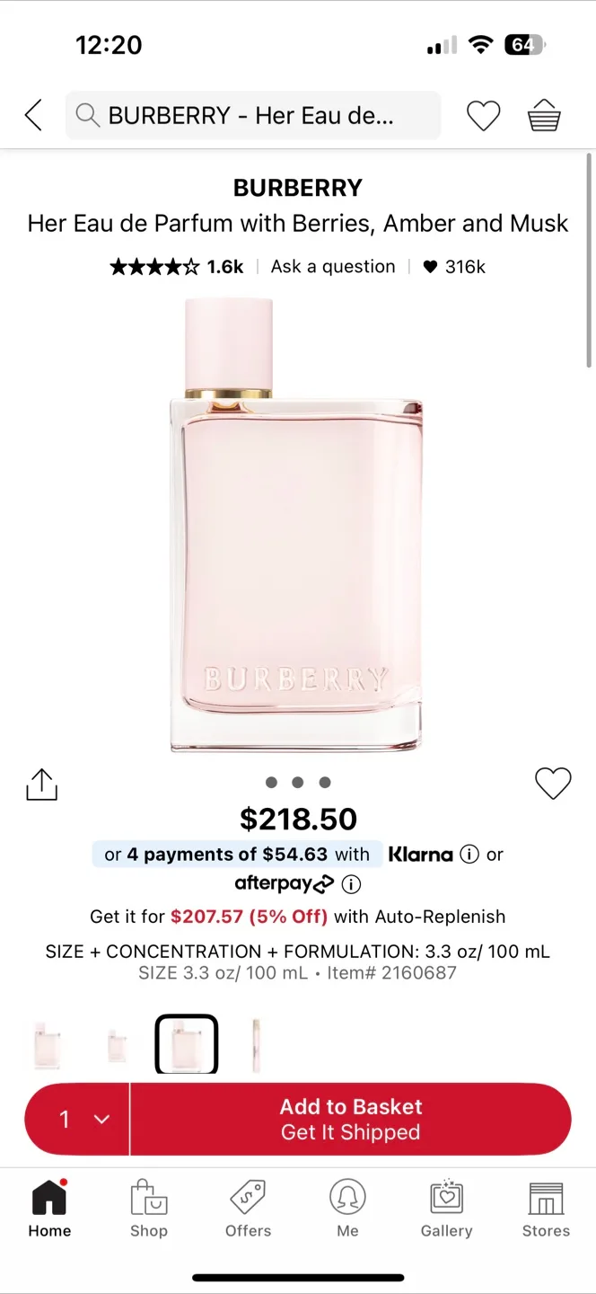 Burberry Her EDP 100ml image indicator(2)