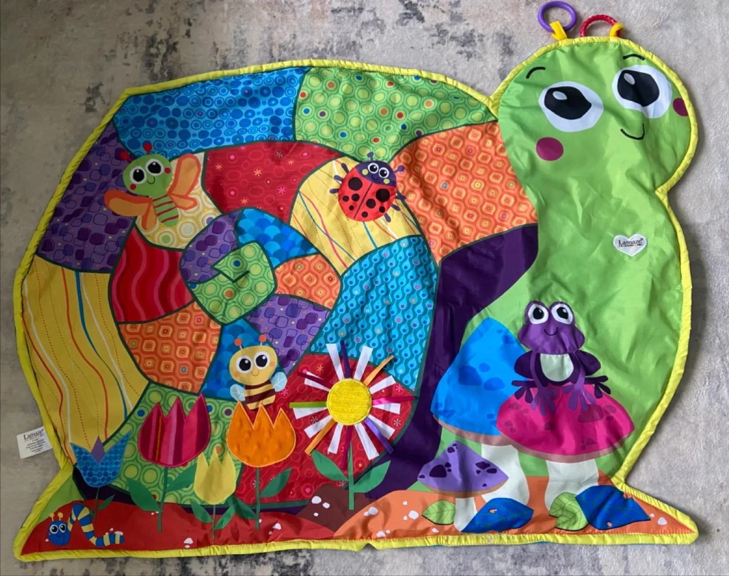 Lamaze Baby Playmat - Snail Design thumbnail