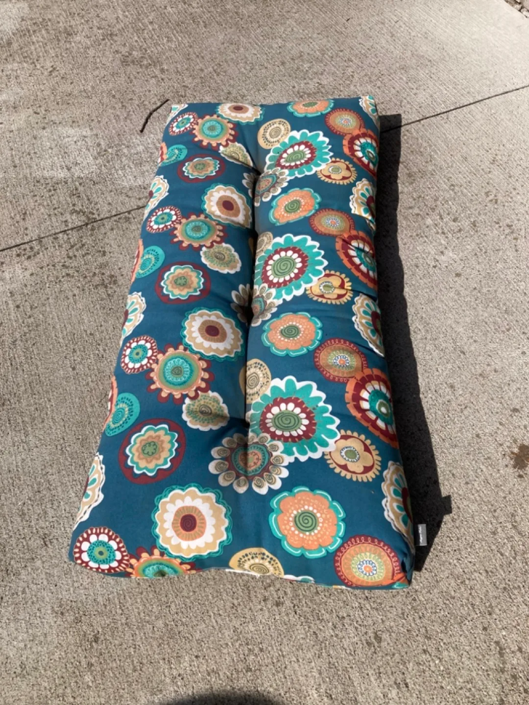Pair of Outdoor Bench Cushions thumbnail