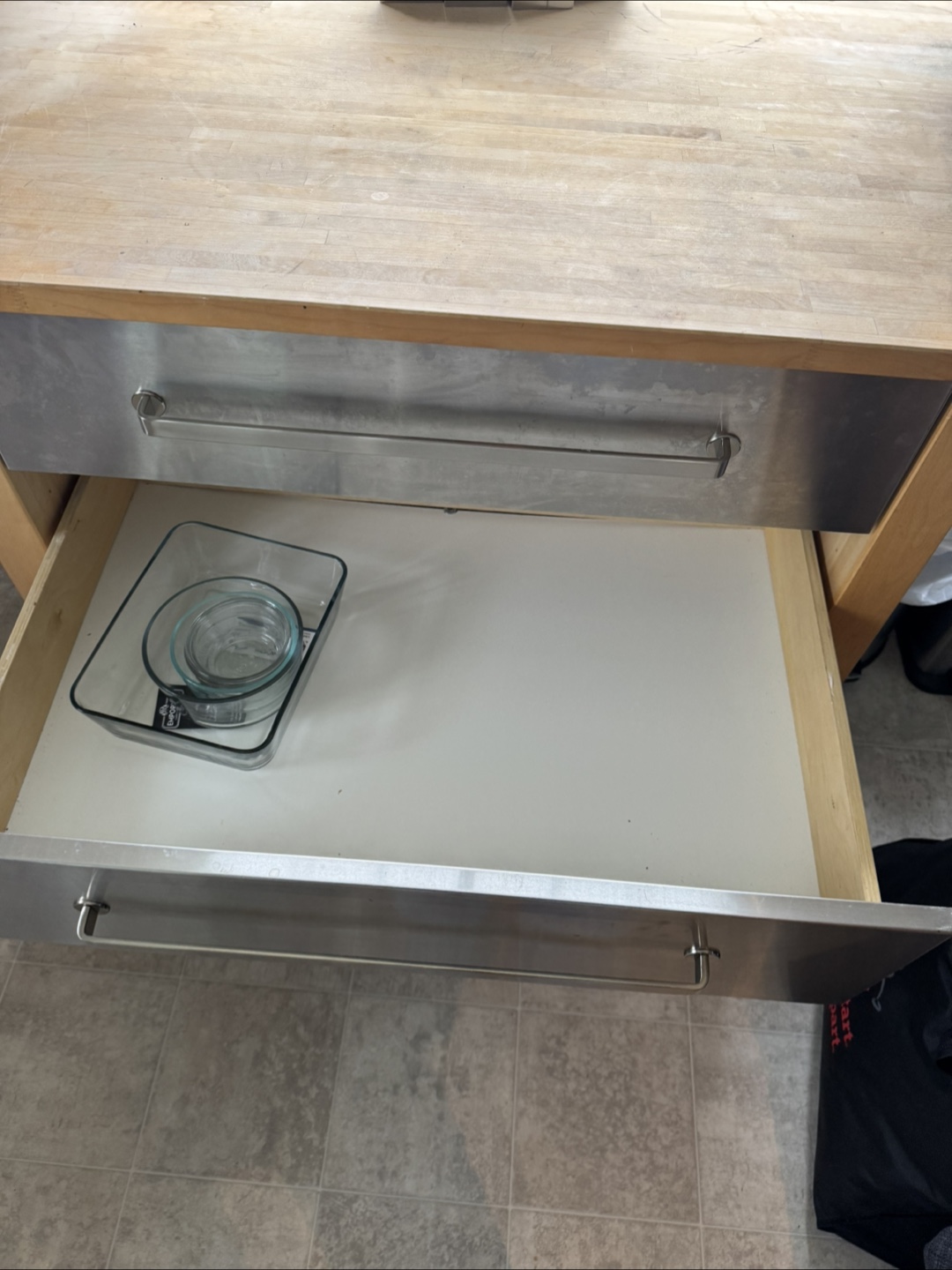 Kitchen Island with Butcher Block Top - photo 3