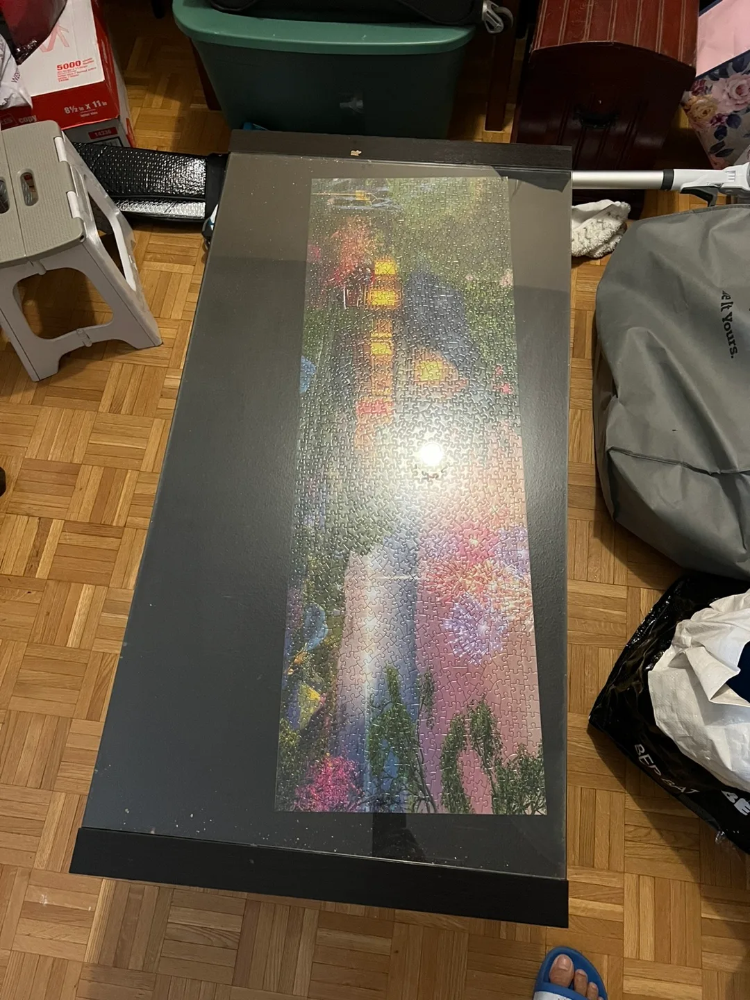 Glass top coffee table image indicator(2)