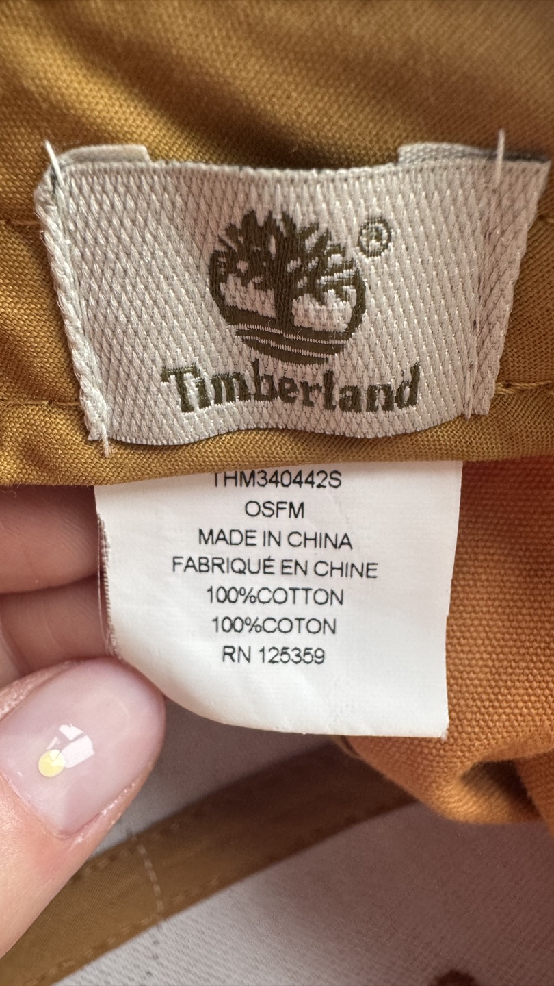 Timberland Mustard Yellow Baseball Cap - photo 5
