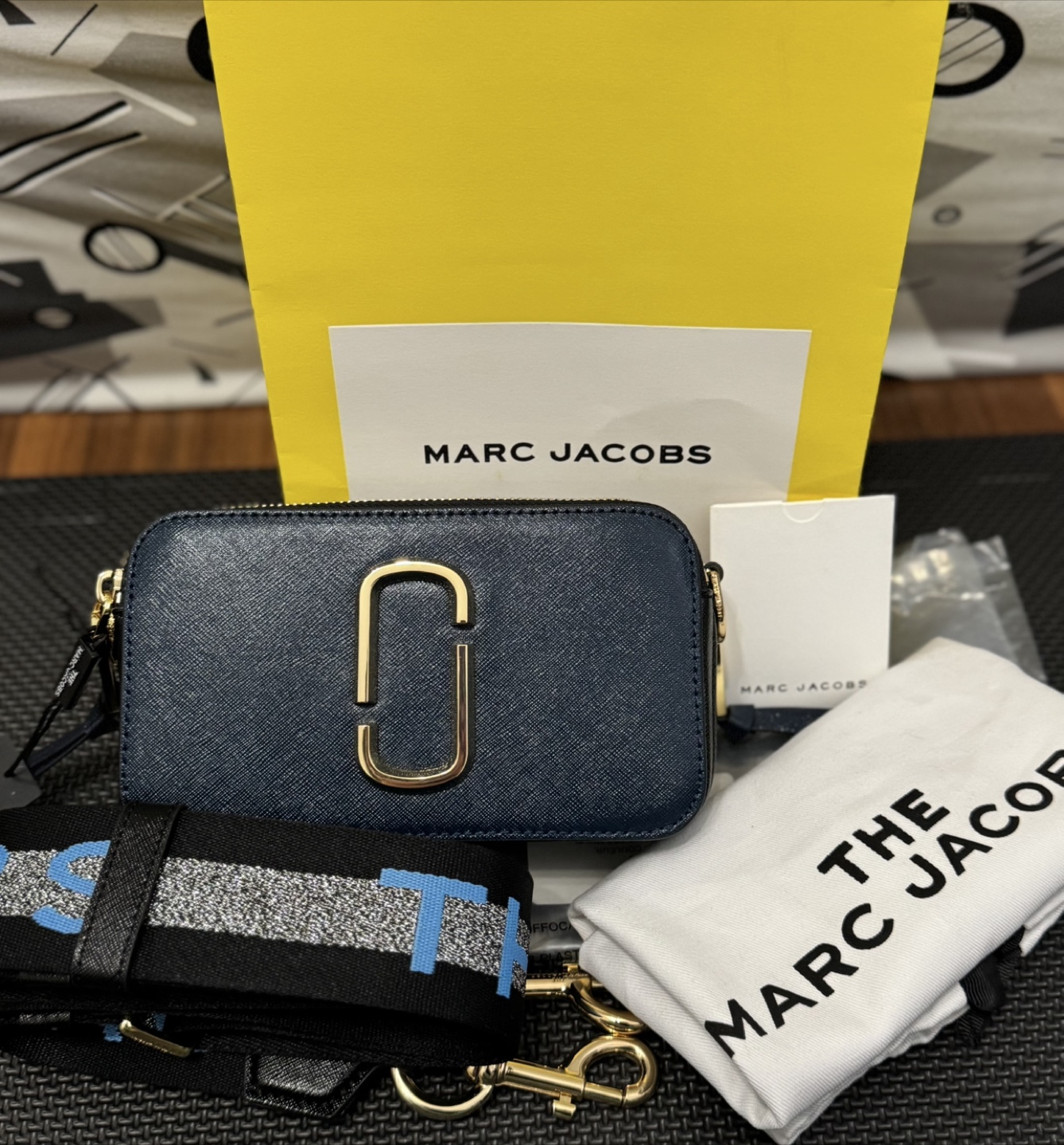 Marc Jacobs Snapshot Camera Bag - Navy