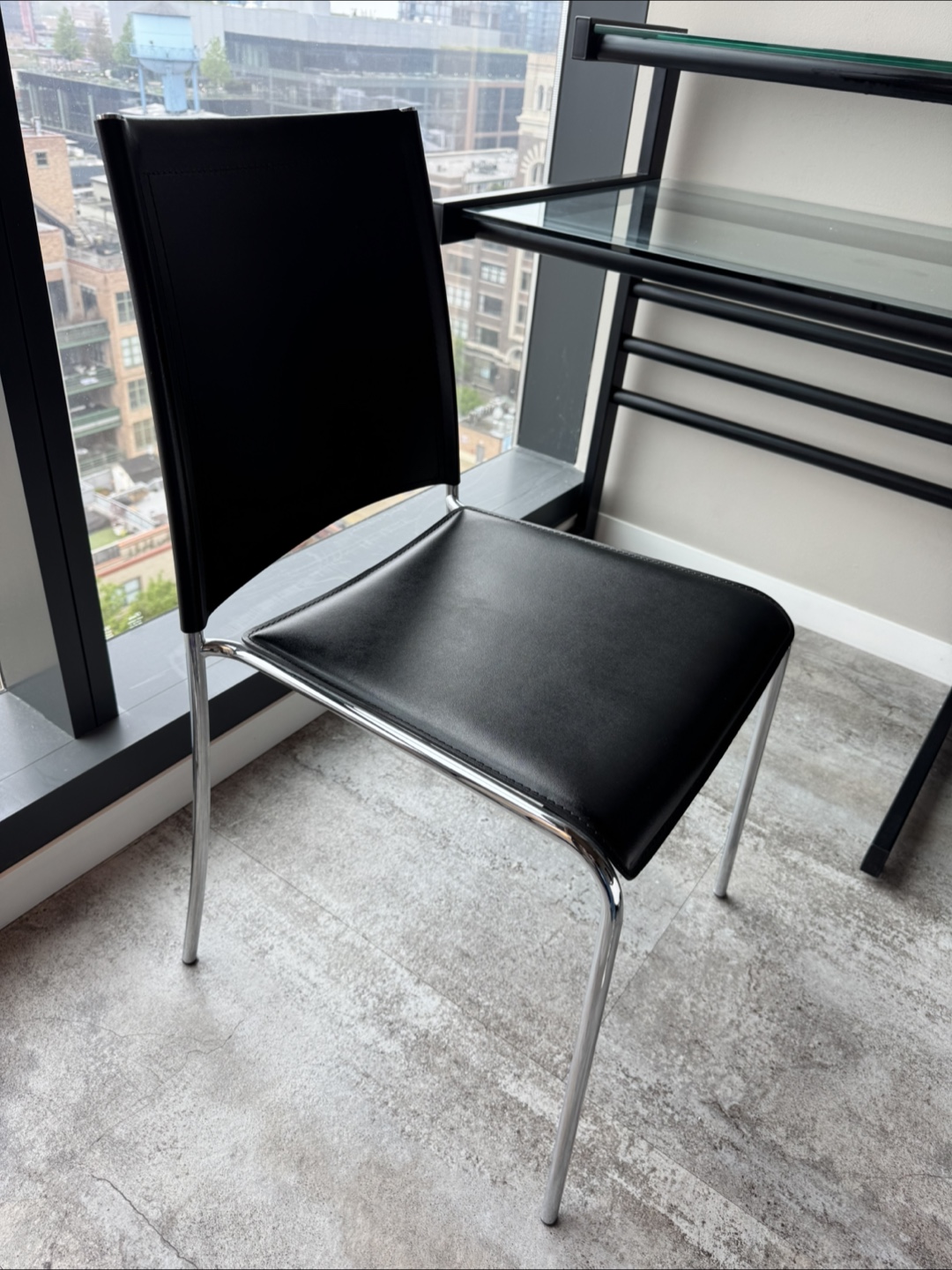 Leather Black Chair