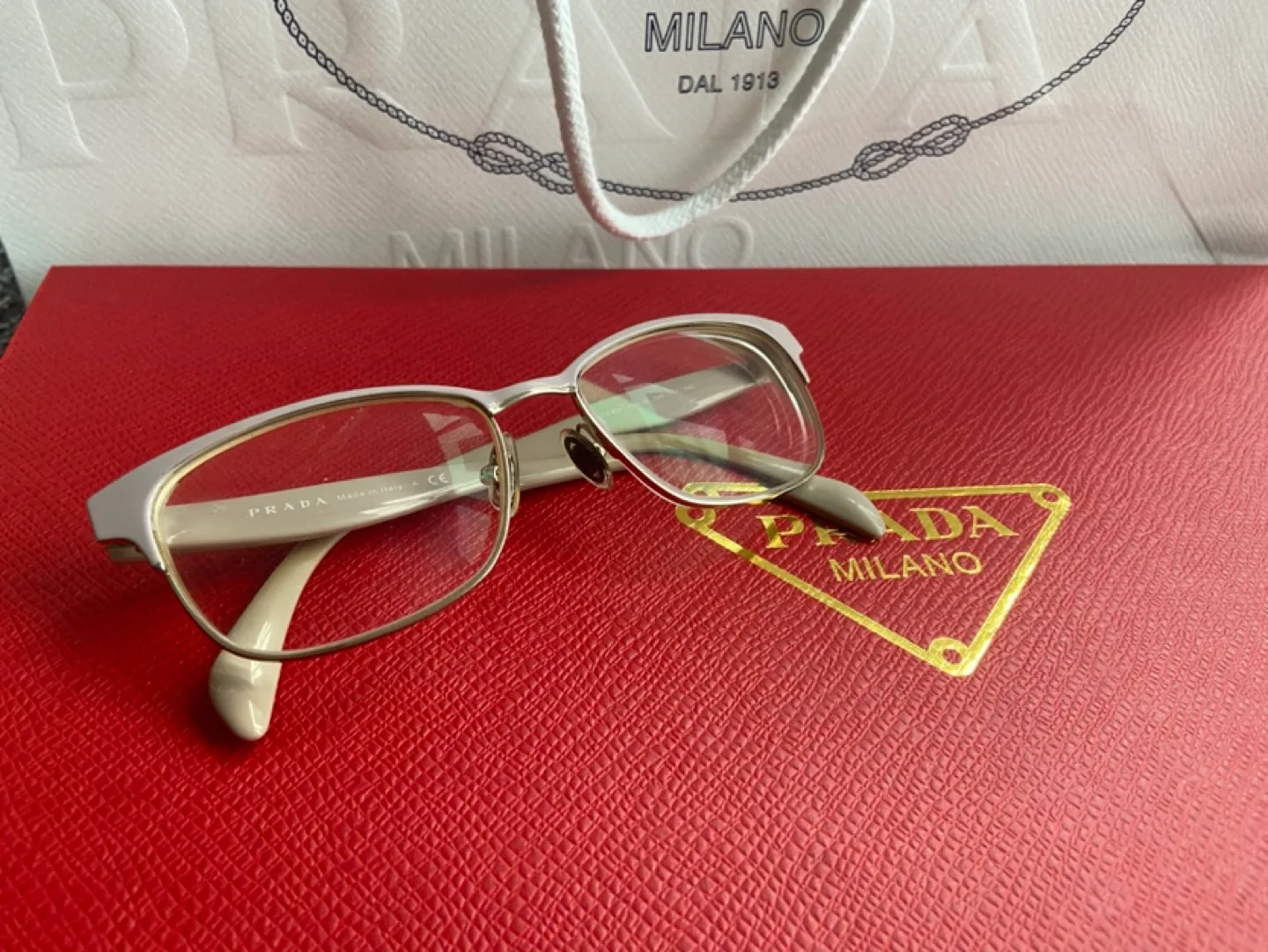 Authentic Prada eyeglasses thumbnail