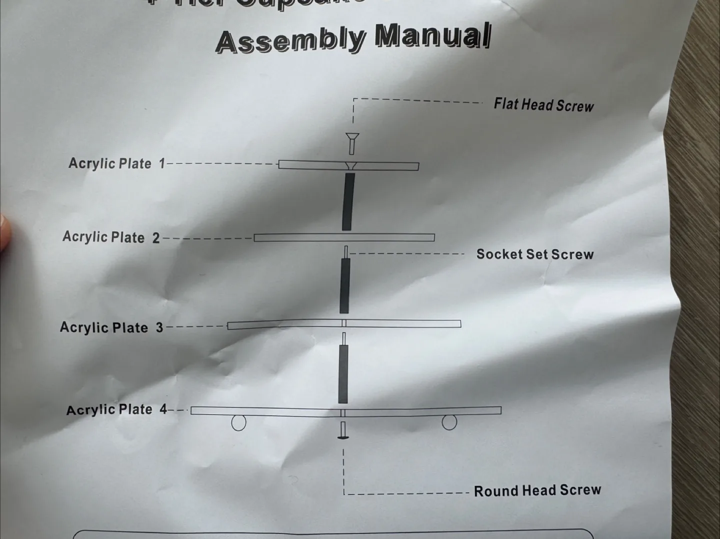 4 Tier Cupcake Stand image indicator(2)