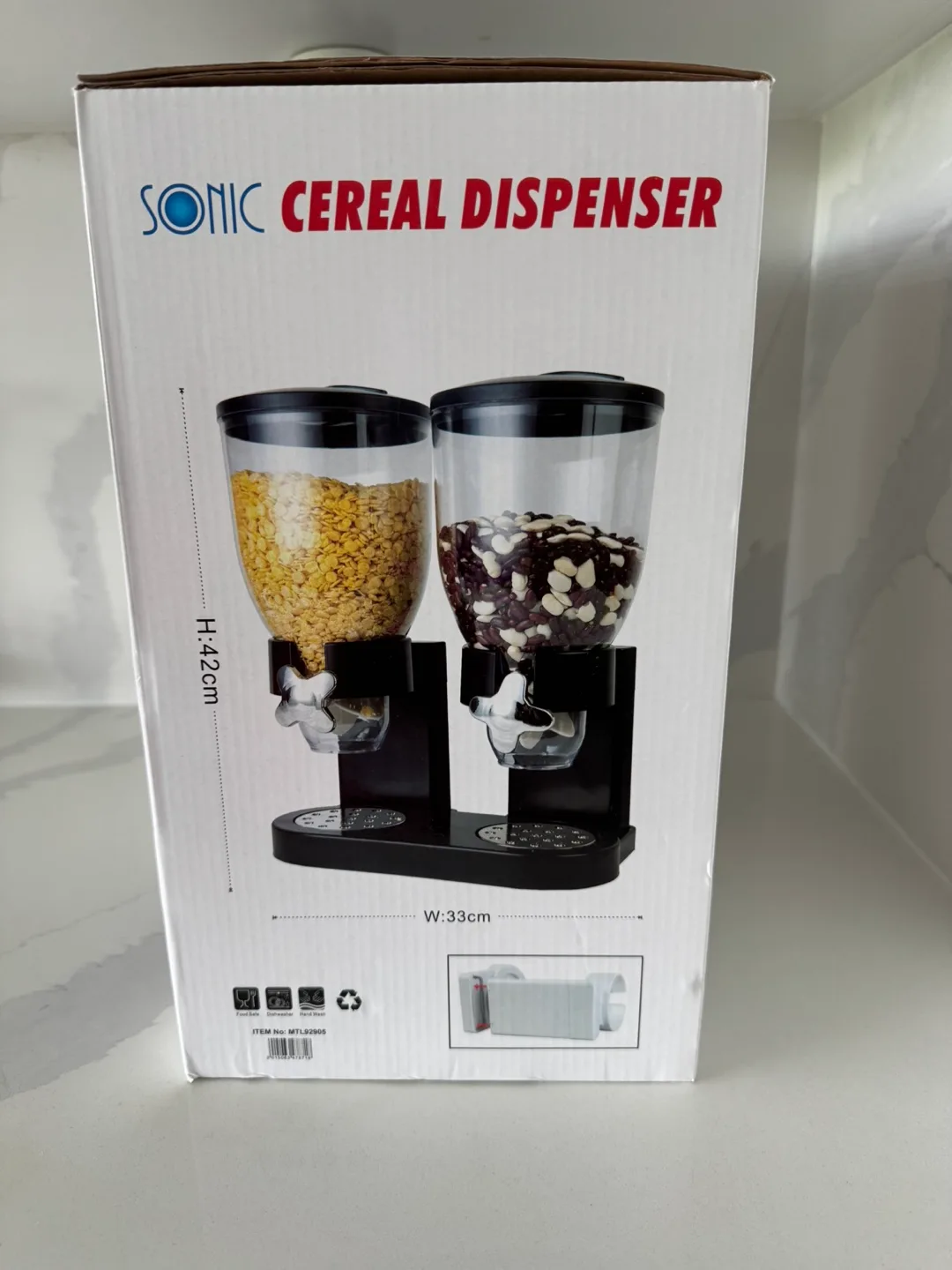 SONIC Dual Cereal Dispenser image indicator(4)