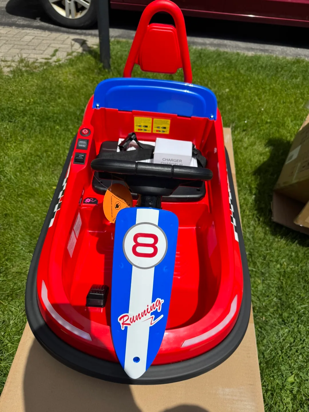 KIDS 6V ELECTRIC BUMPER CAR thumbnail