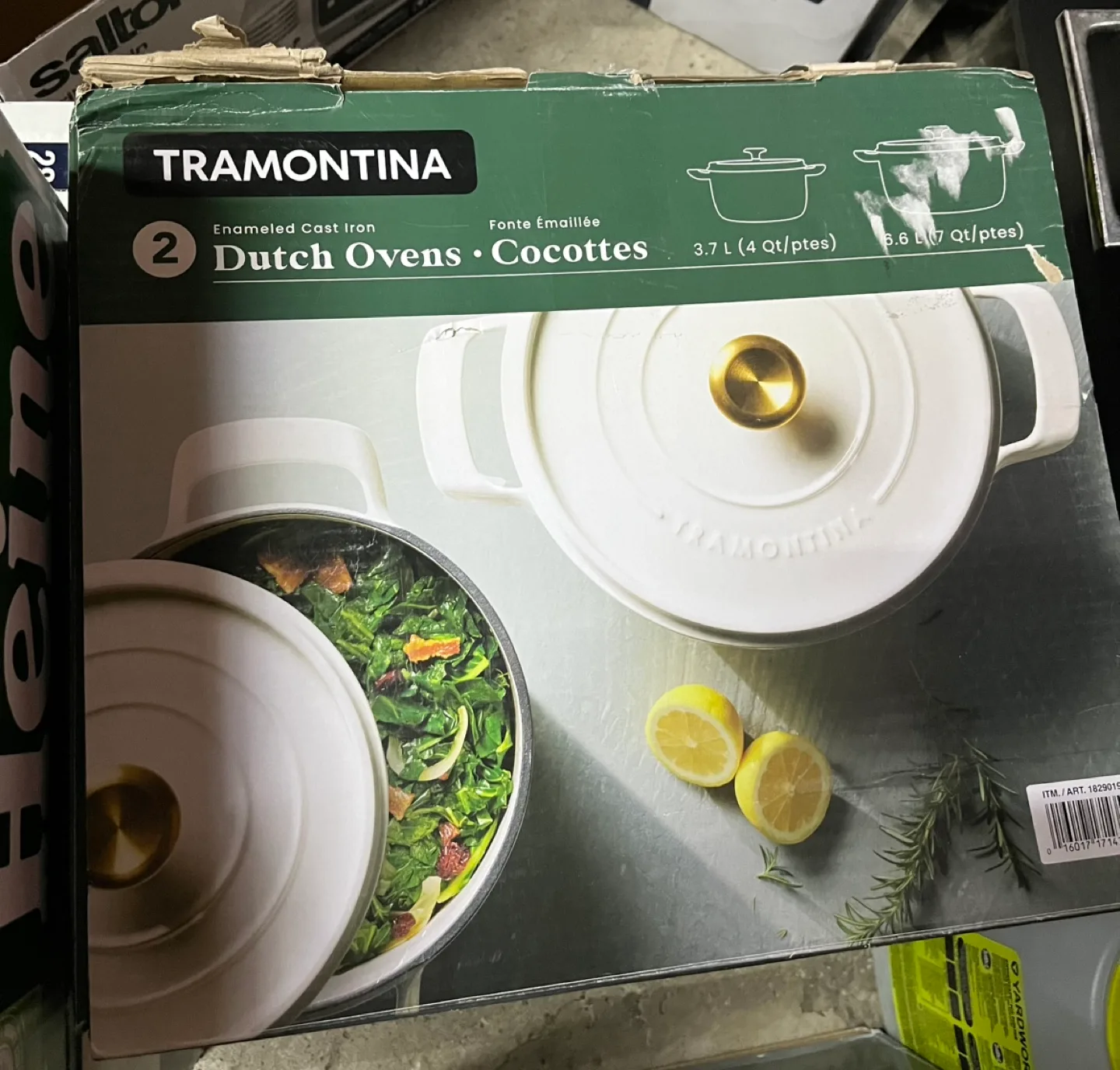 Tramontina Enameled Cast Iron Dutch Oven Set image indicator(4)