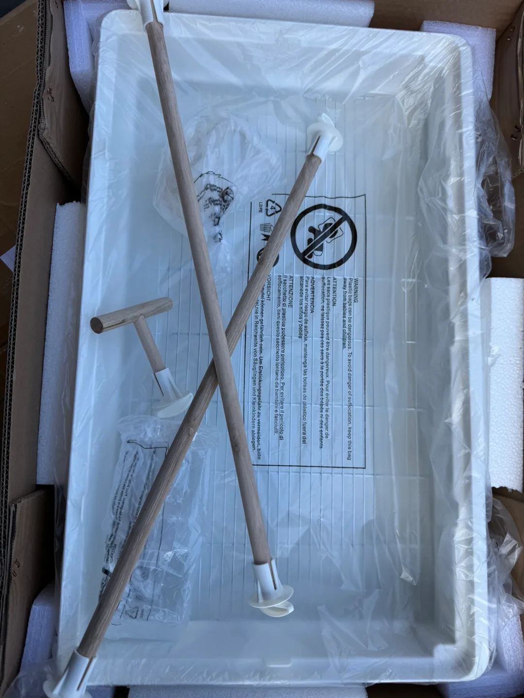 PAWHUT 22" BIRD CAGE WITH WOODEN STANDS image indicator(2)