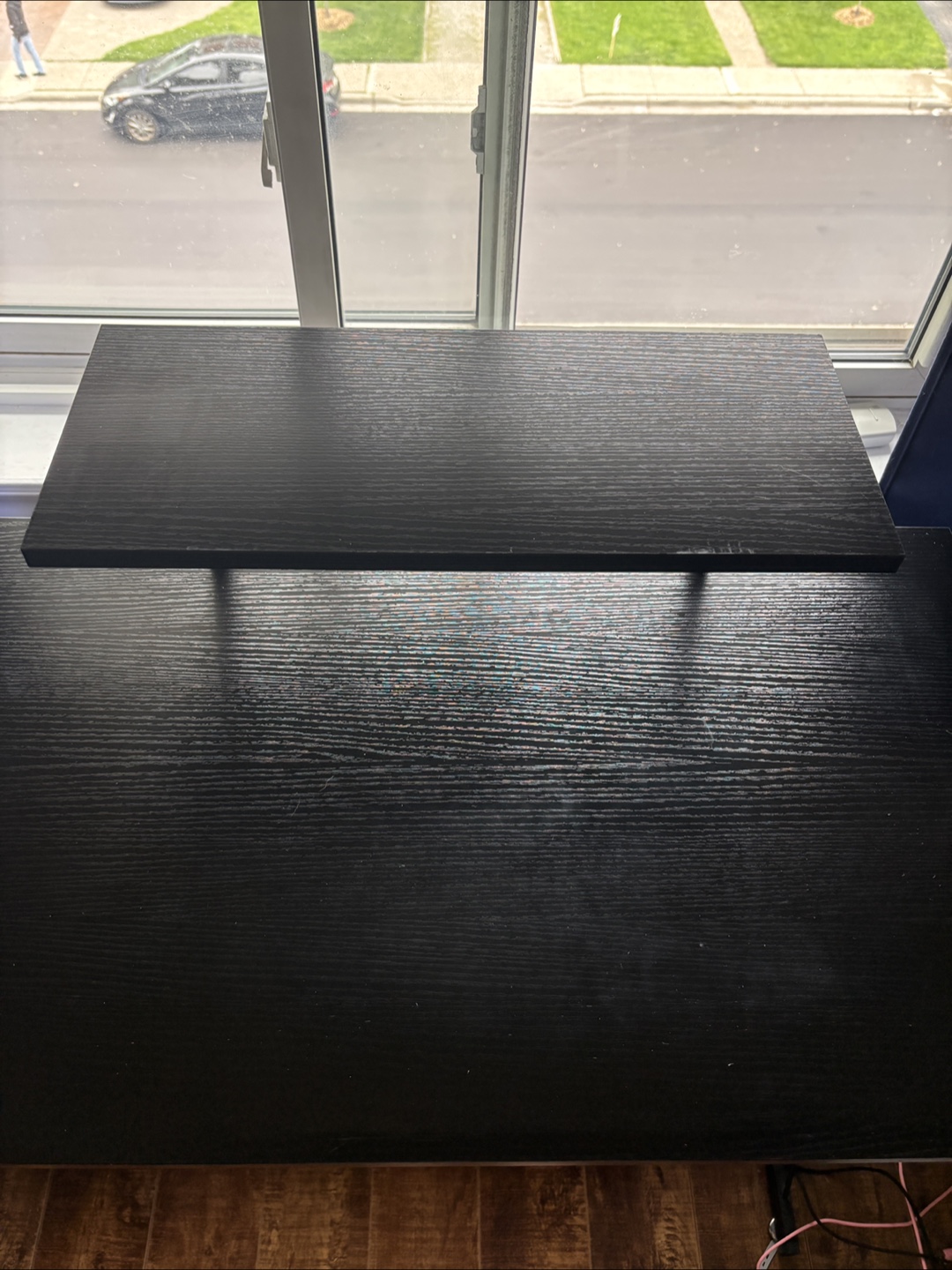 L-Shaped Gaming Desk with Monitor Shelf - photo 2