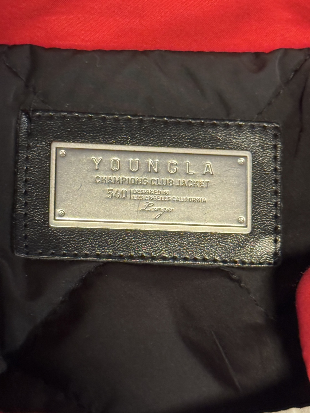 Youngla Champions Club Jacket Size Large - photo 2